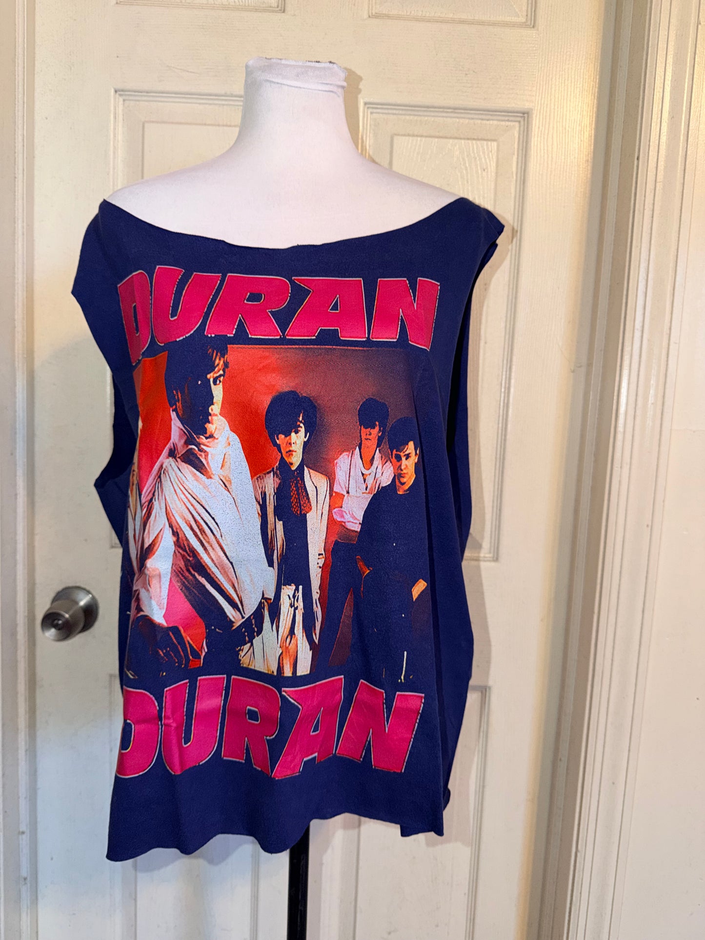 Duran Duran Oversized Distressed Tank