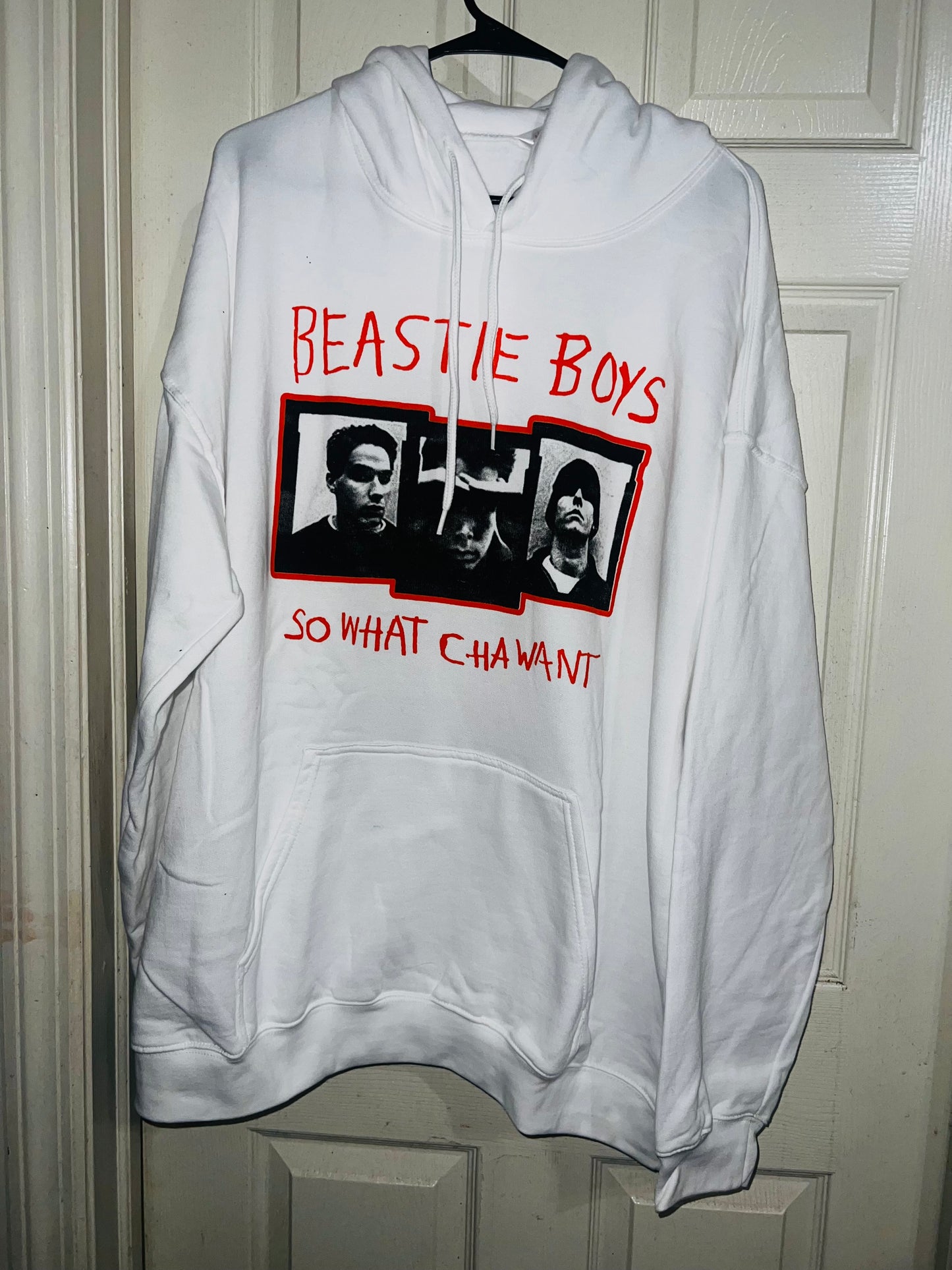 Beastie Boys Oversized Hooded Sweatshirt