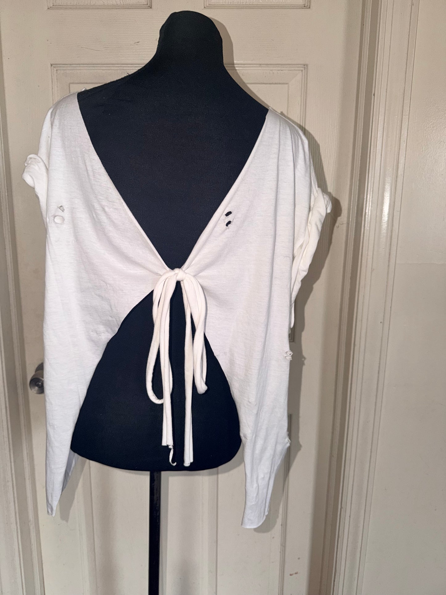 The Rolling Stones Open Back Bow Tee (as is)