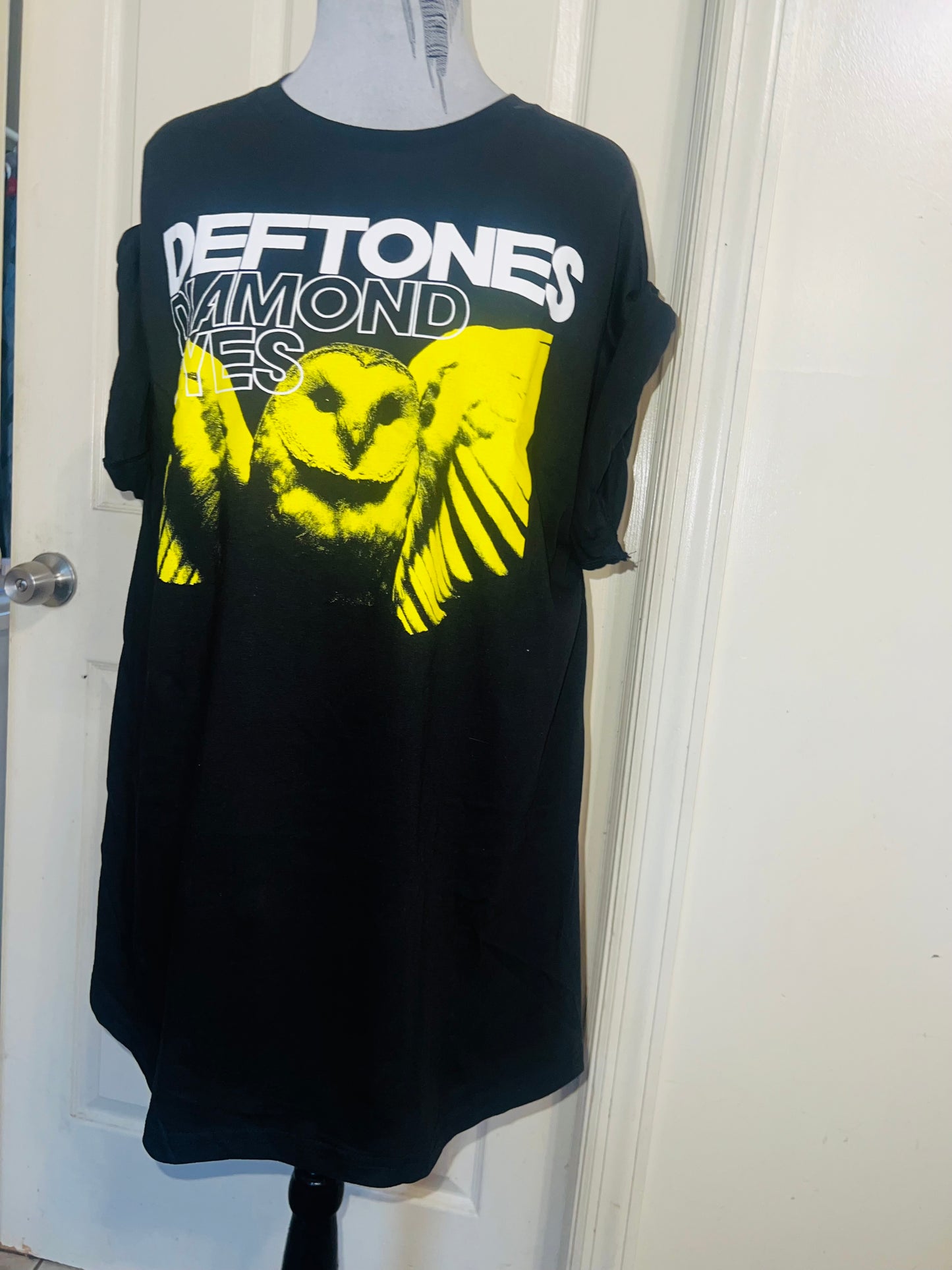 Deftones Oversized Distressed Tee