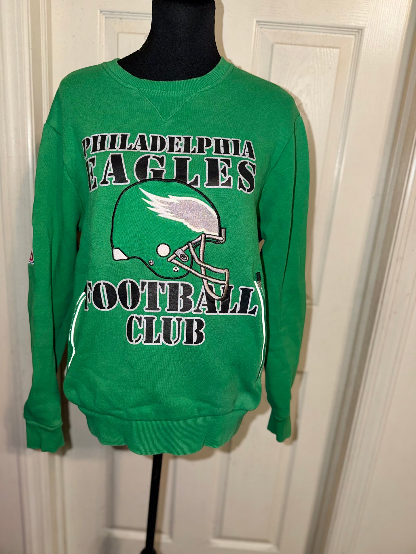 Philadelphia Eagles Oversized Distressed Sweatshirt