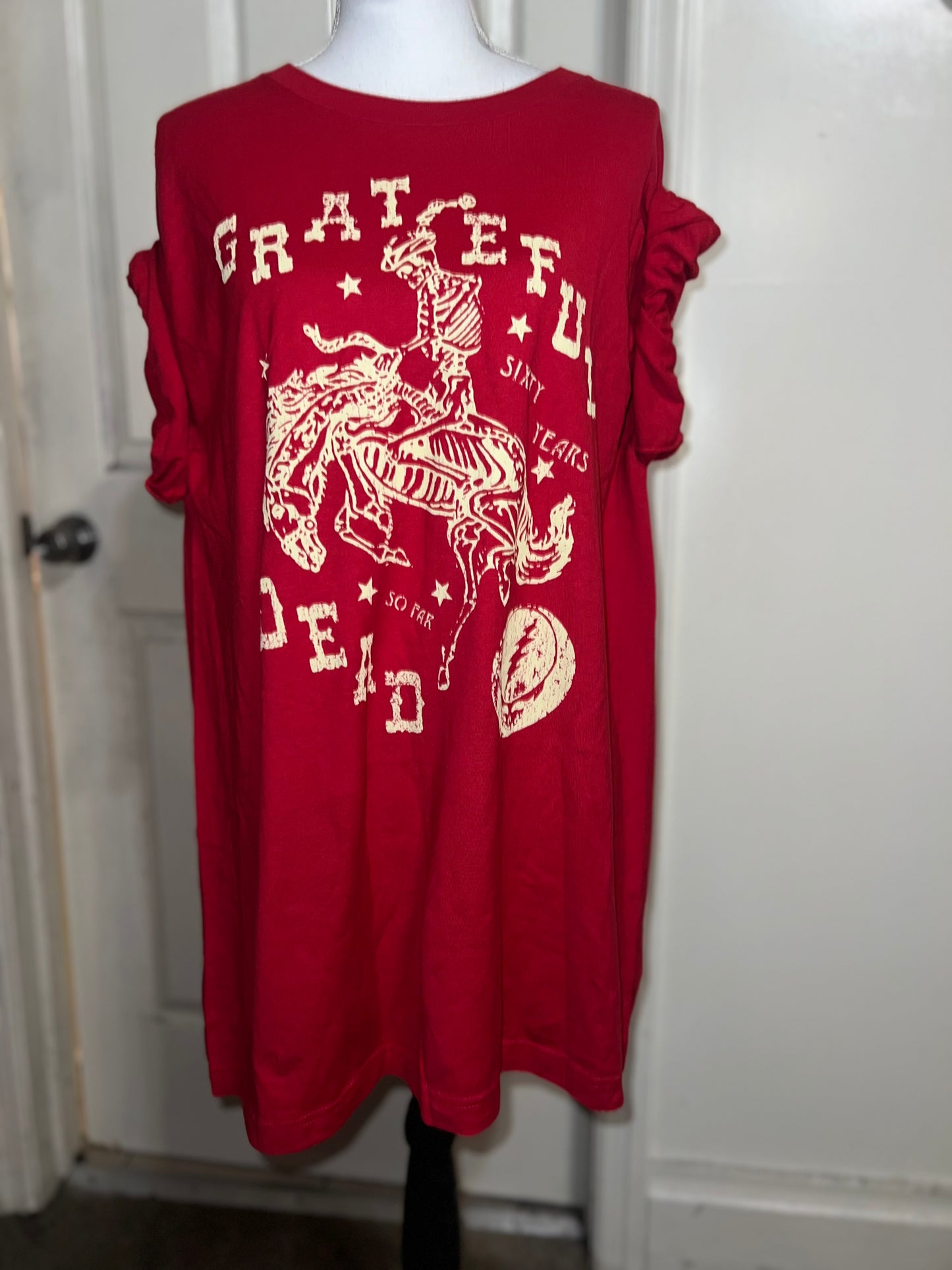 Grateful Dead Oversized Distressed Tee