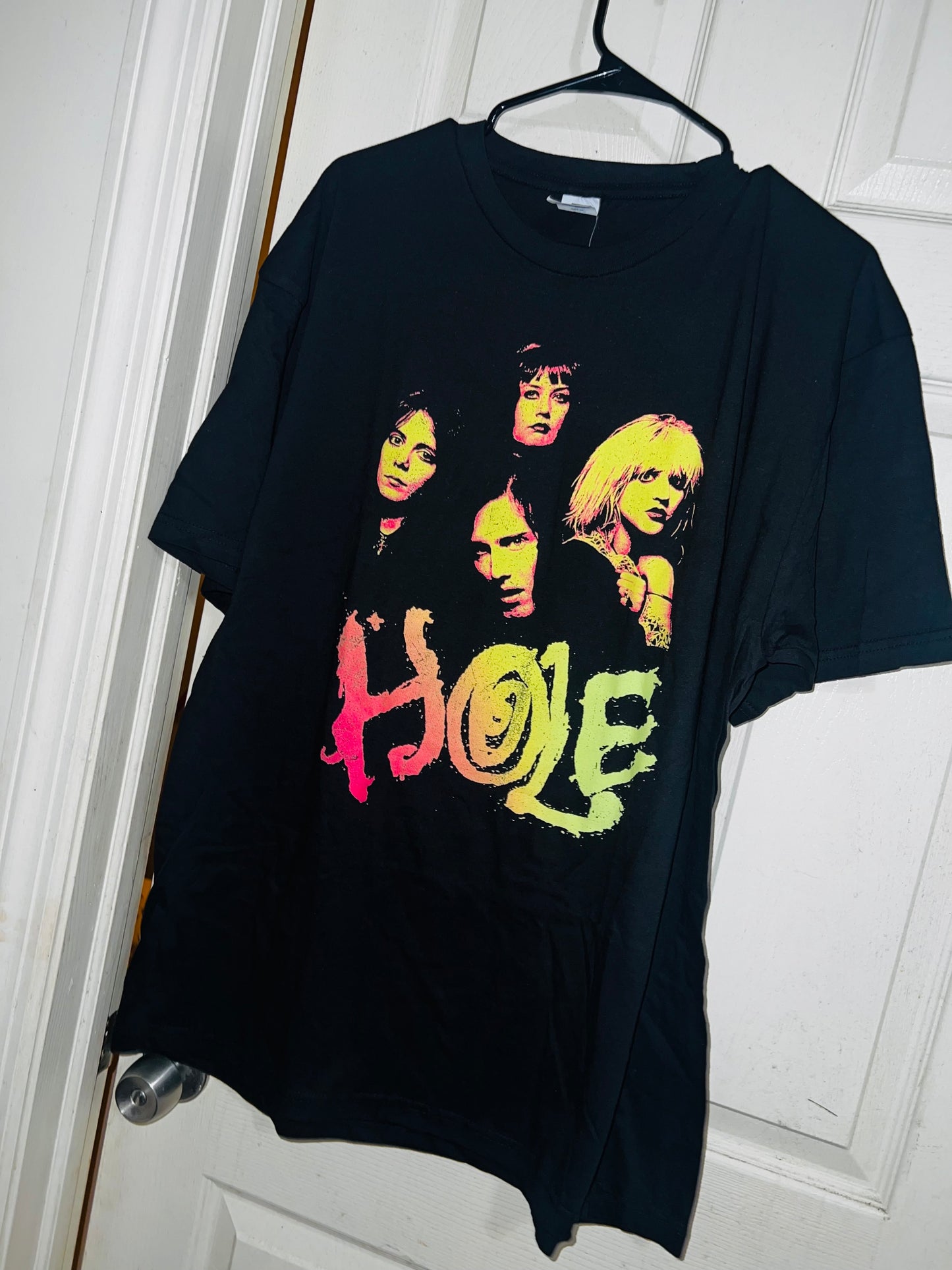 Hole Oversized Distressed Tee