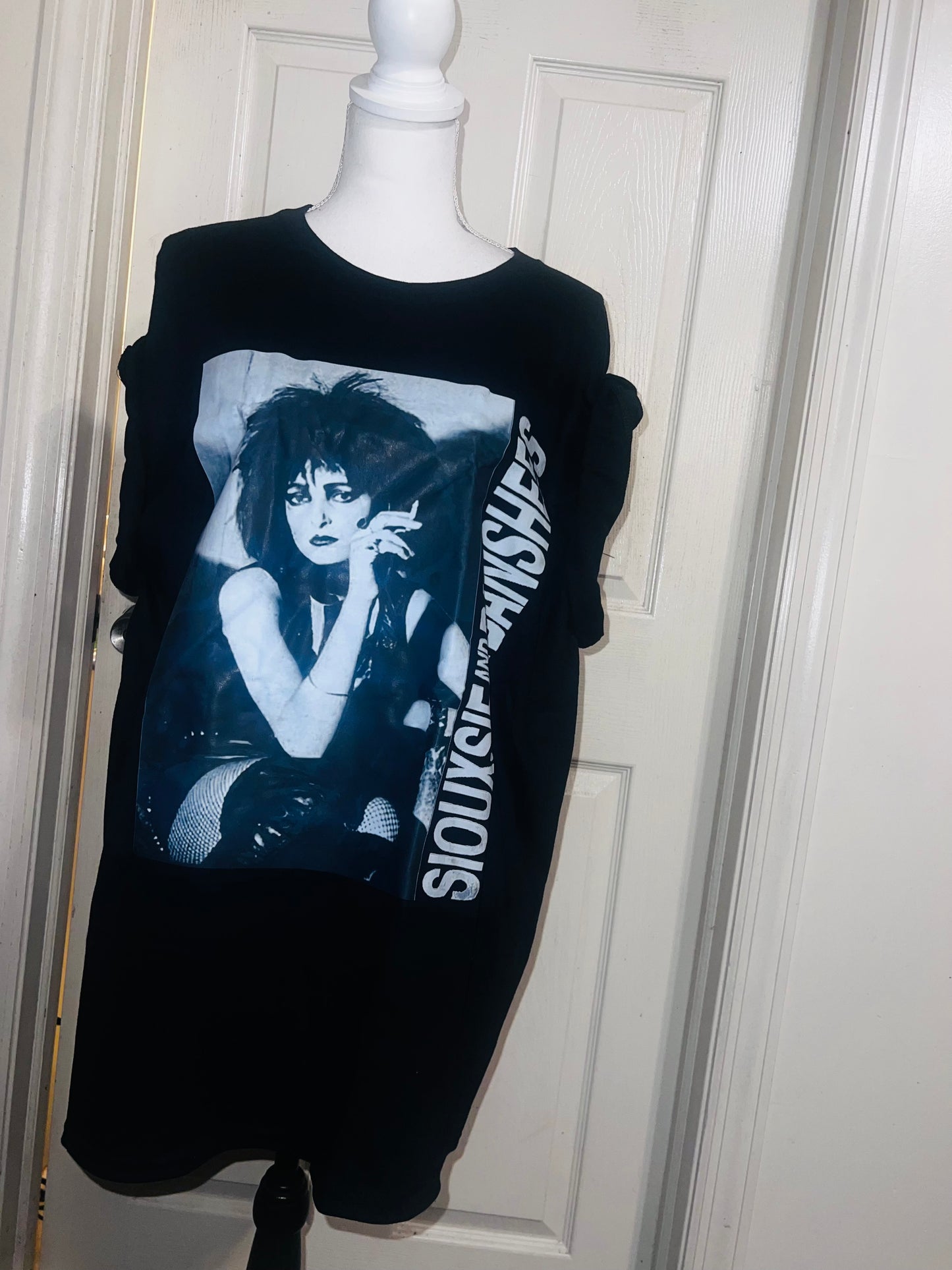 Siouxsie and the Banshees Oversized Distressed Tee