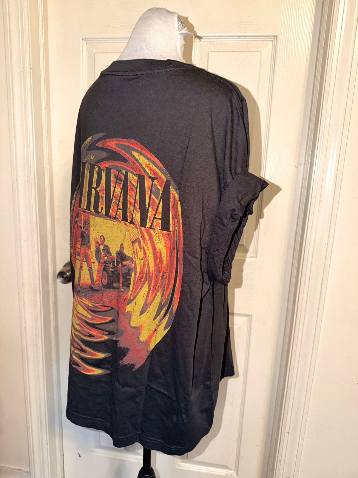 Nirvana Double Sided Oversized Tee