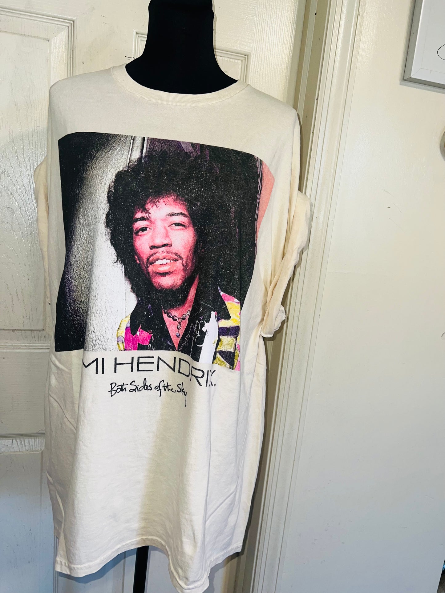 Jimi Hendrix Oversized Distressed Tee