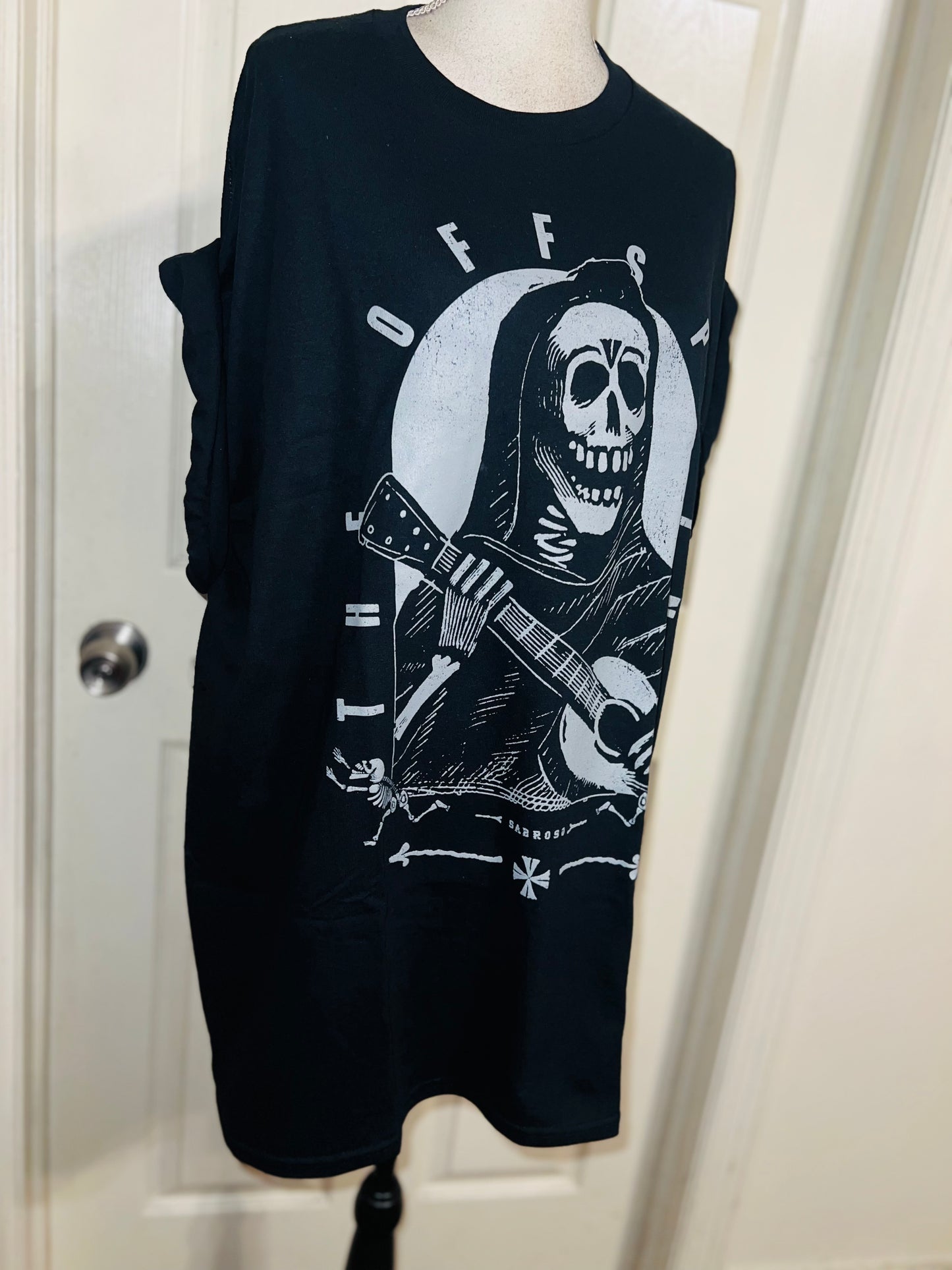 The Offspring Oversized Distressed Tee