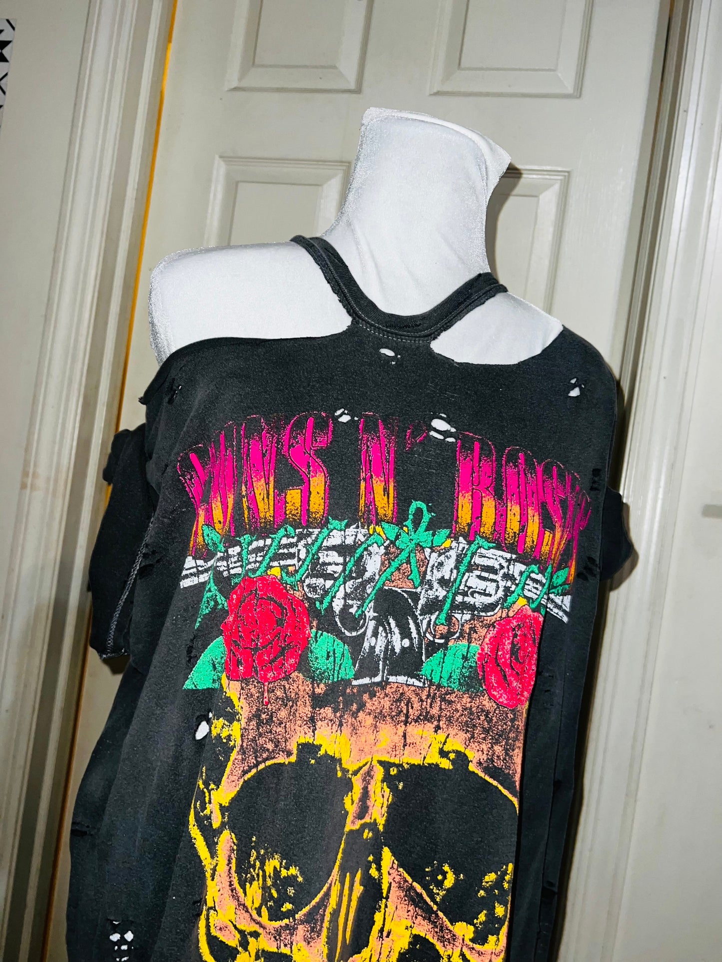 Guns n Roses Double Sided Oversized Tee/Dress