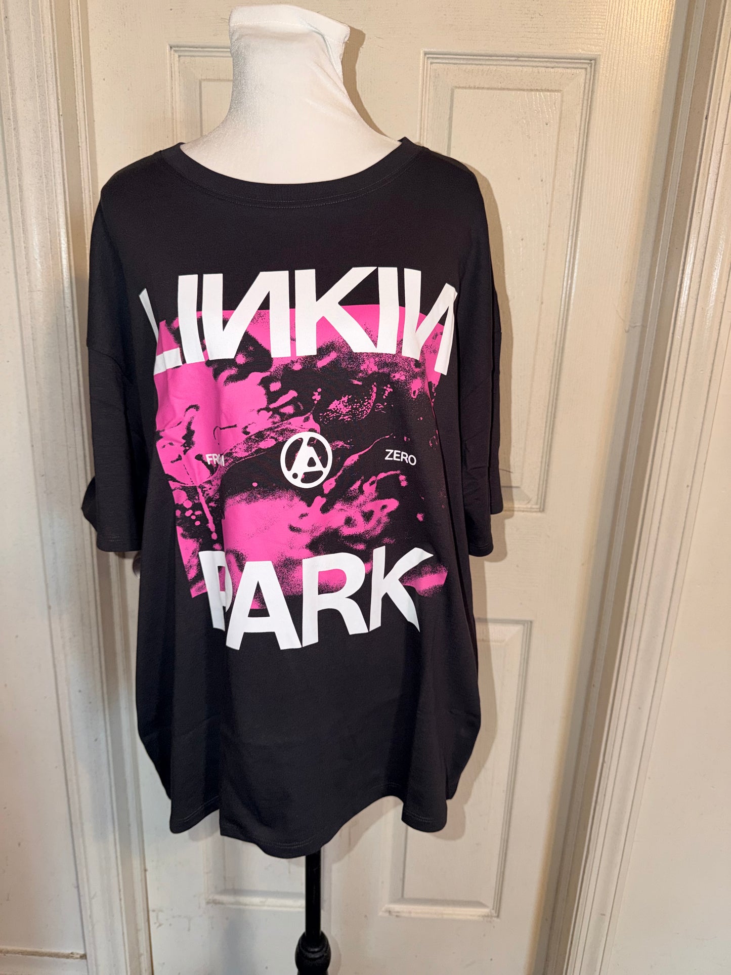 Linkin Park Oversized Distressed Tee