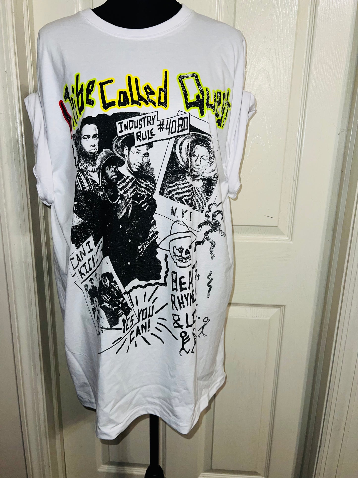 A Tribe Called Quest Oversized Distressed Tee