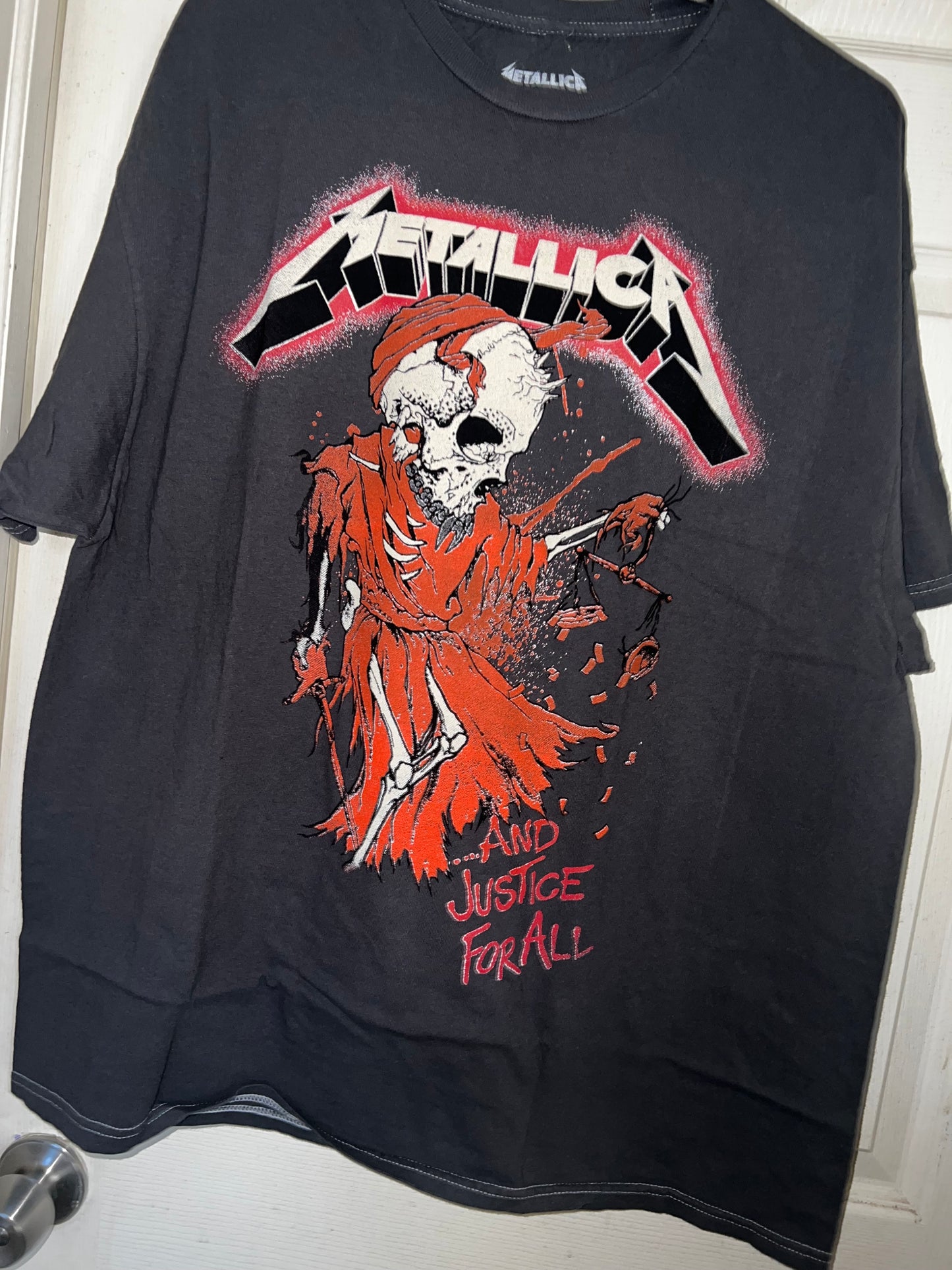 Metallica Justice for All Oversized Tee