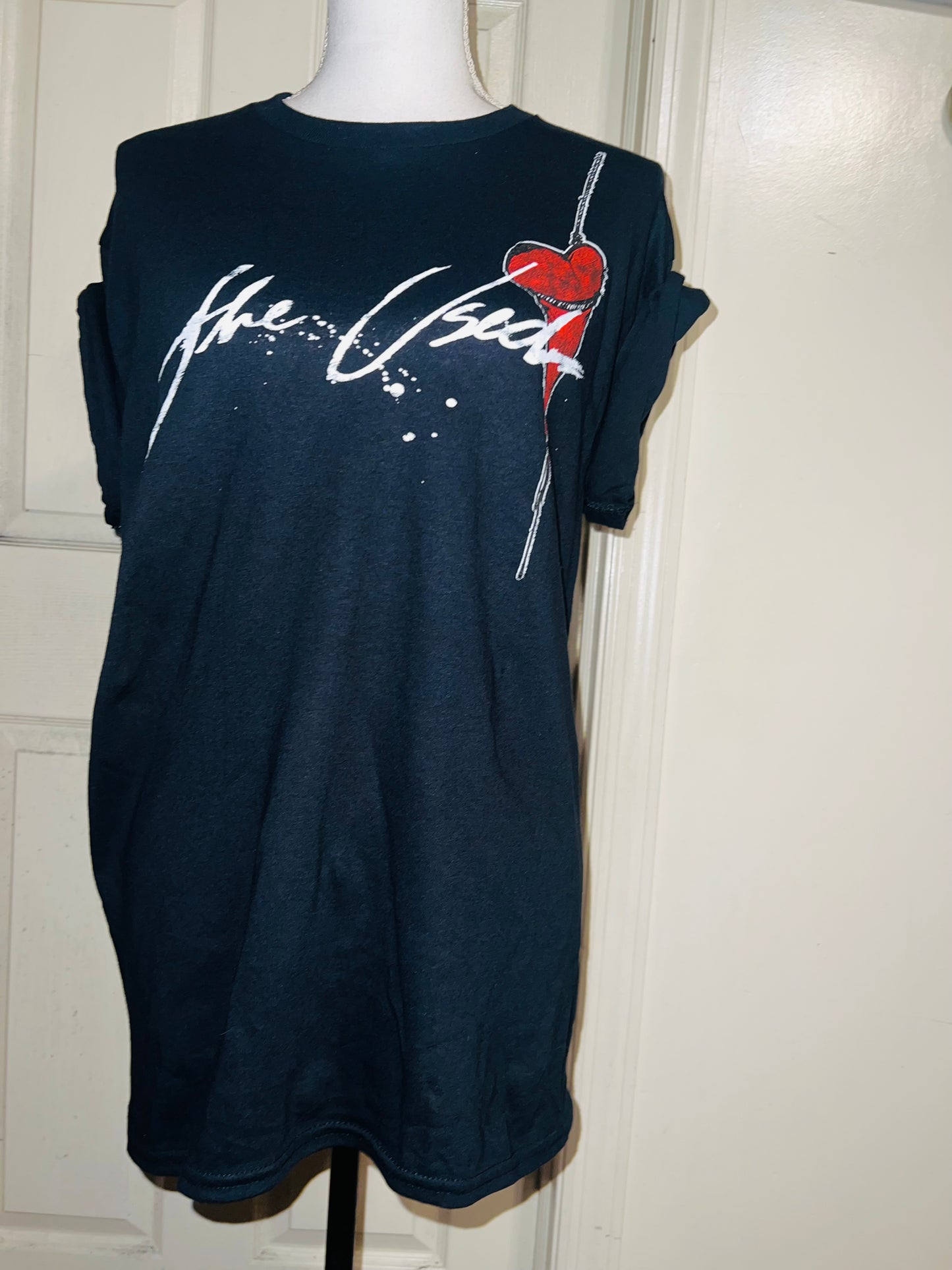 The Used Oversized Distressed Tee