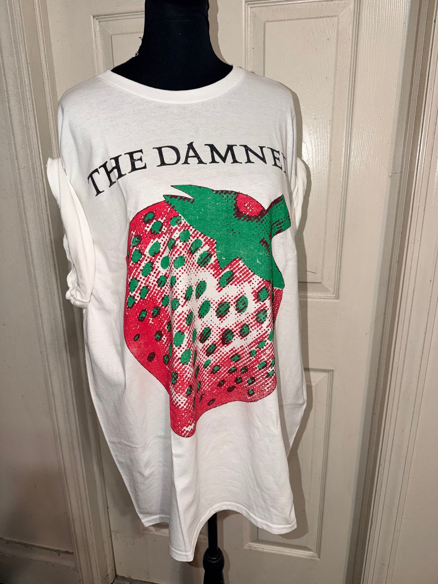 The Damned Oversized Distressed Tee