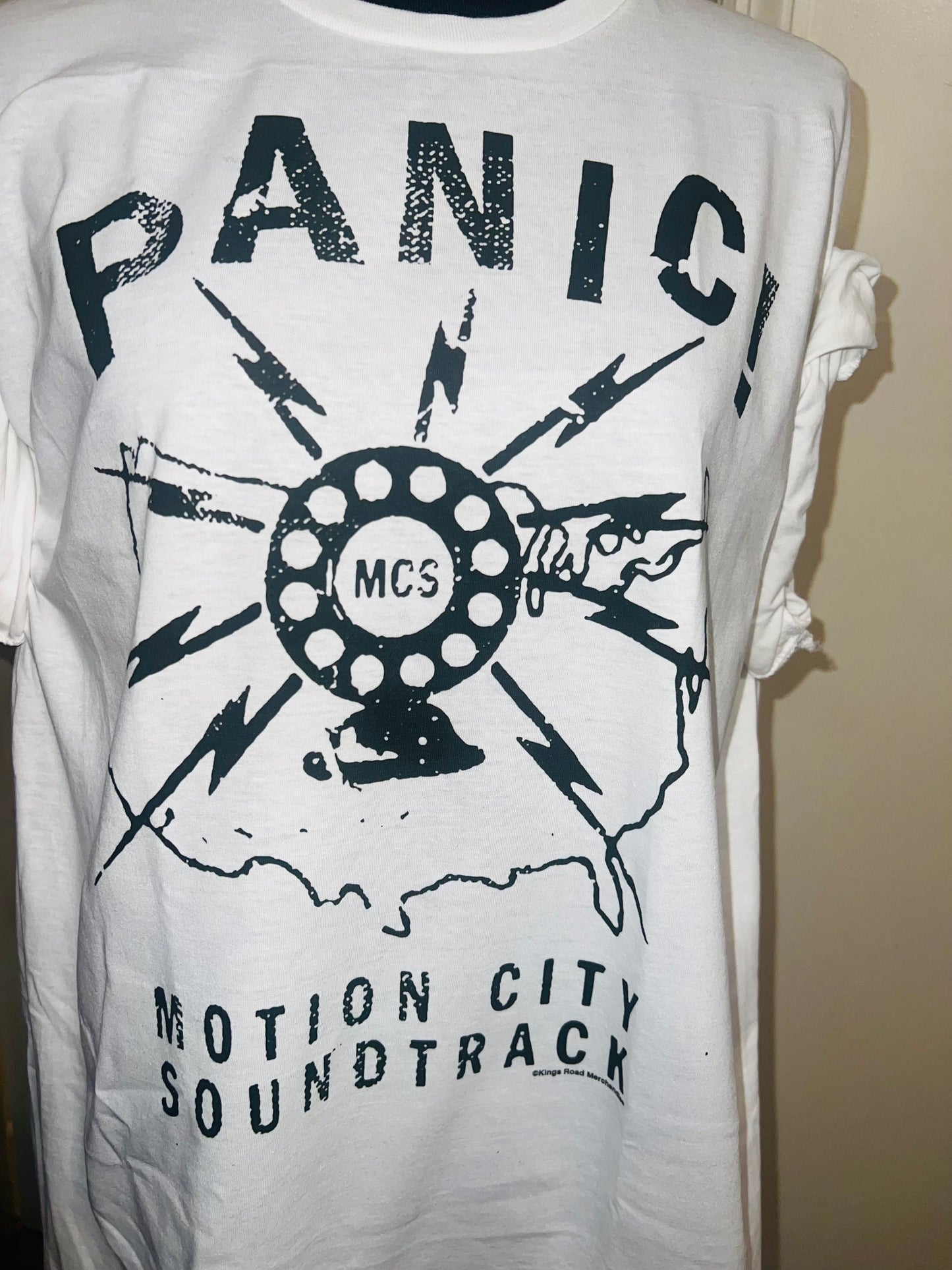 Motion City Soundtrack Oversized Distressed Tee