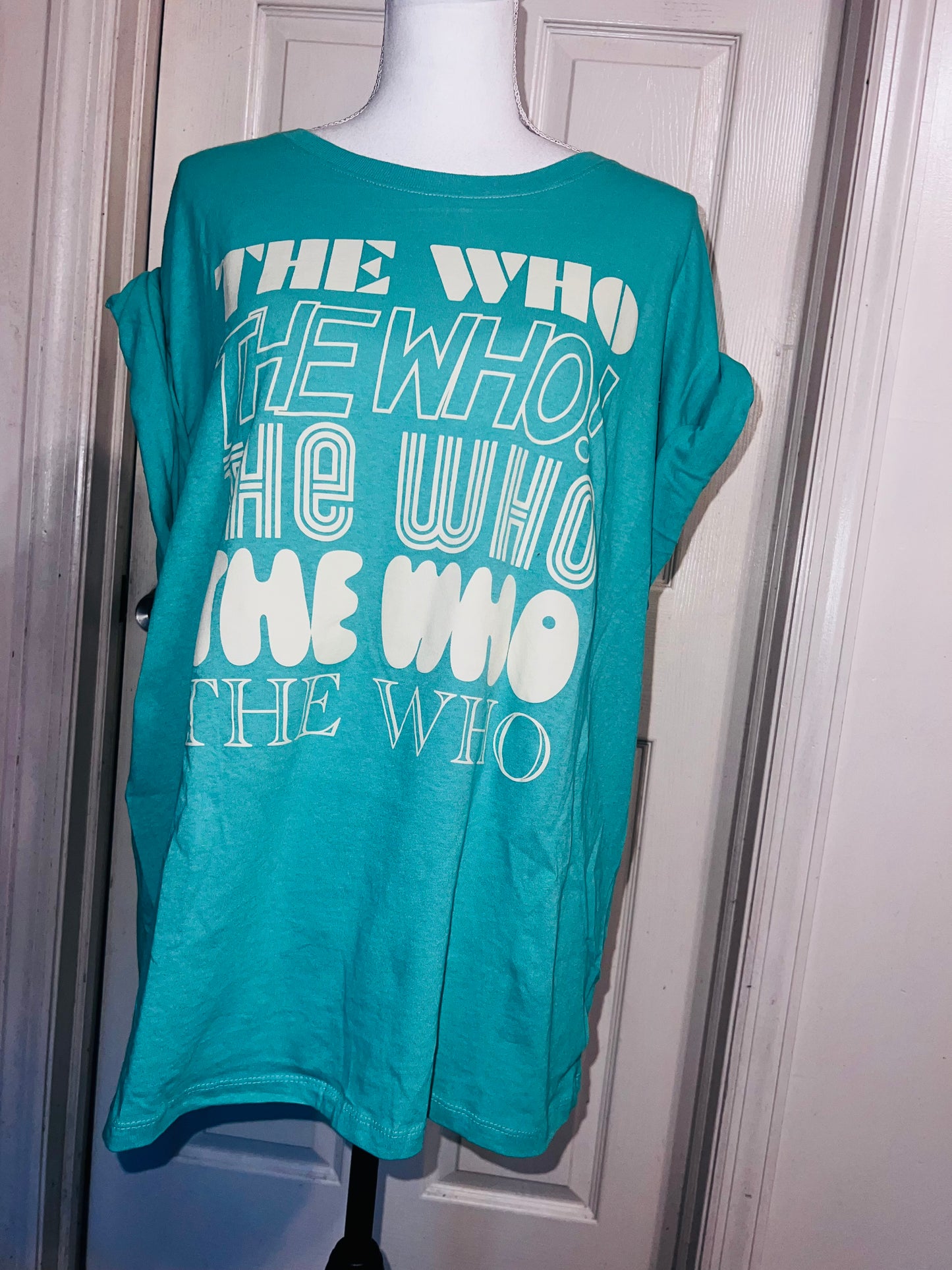 The Who Oversized Distressed Tee