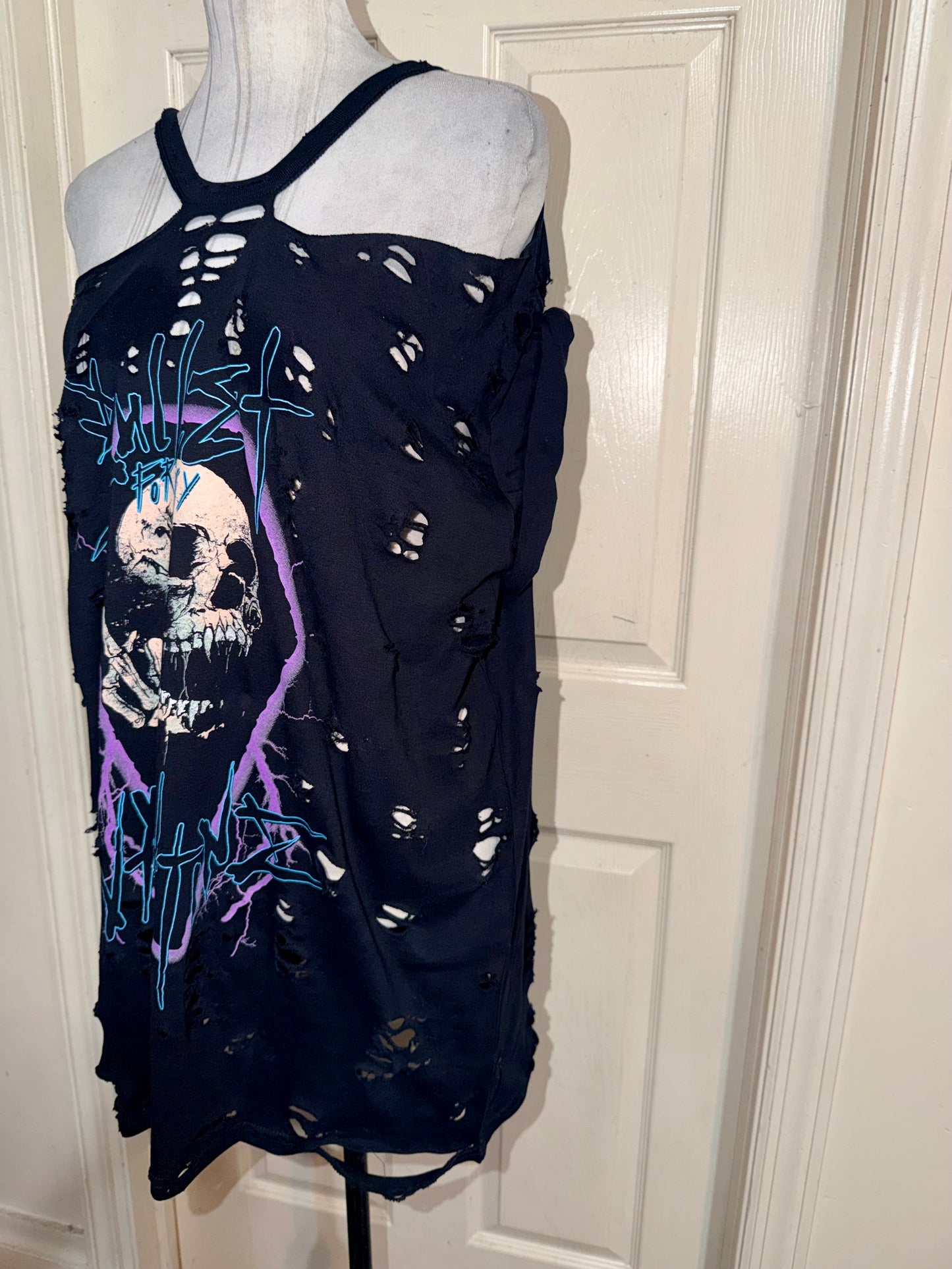 Bullet for my Valentine Oversized Distressed Tee