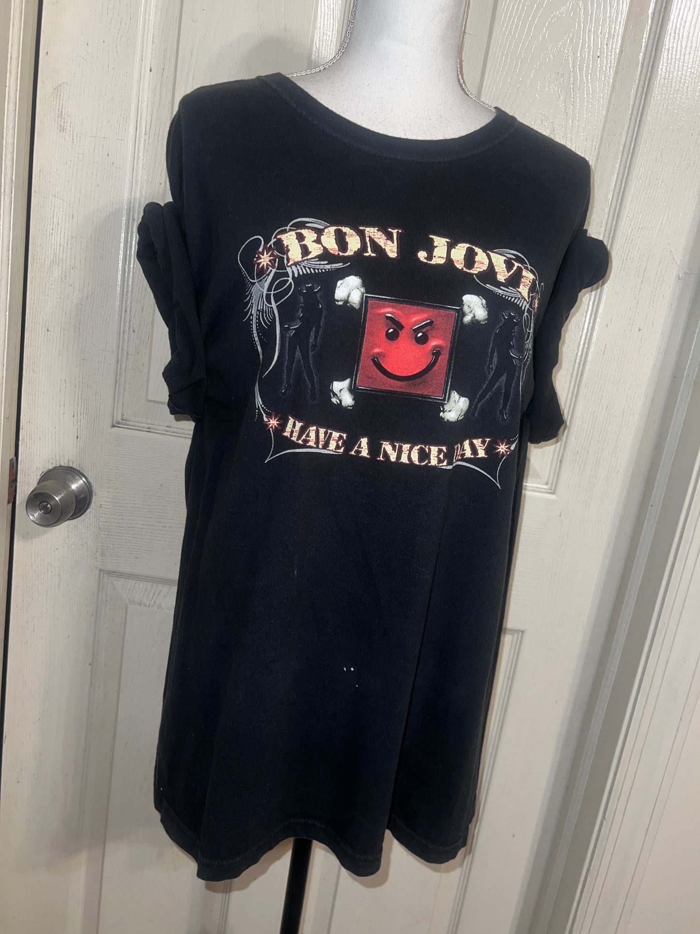 Bon Jovi Vintage Double Sided Tour Tee