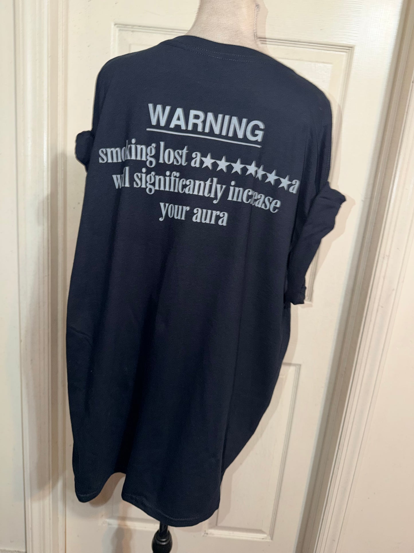 Machine Gun Kelly Double Sided Oversized Distressed Tee