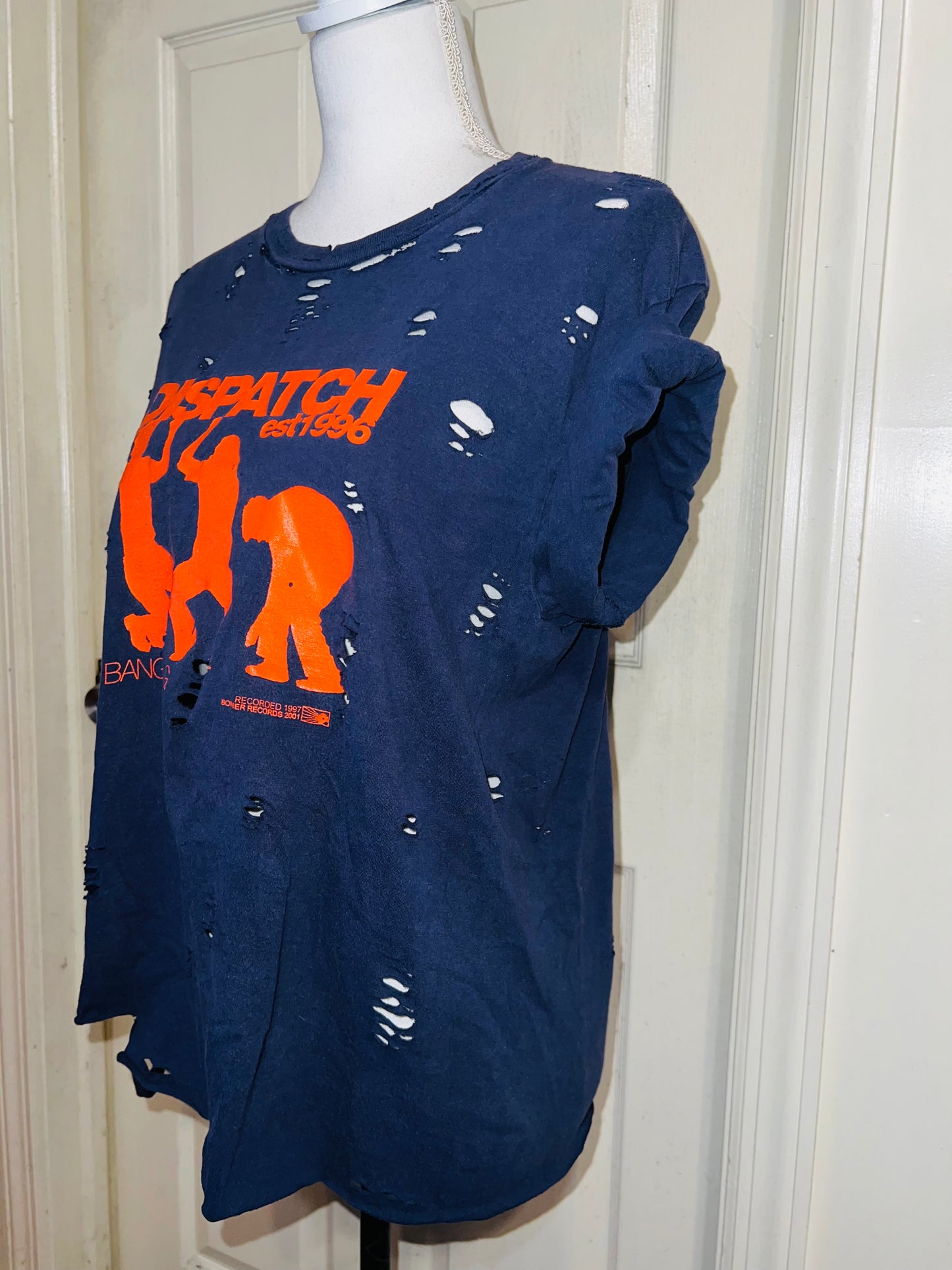 Dispatch Oversized Distressed Vintage Tee