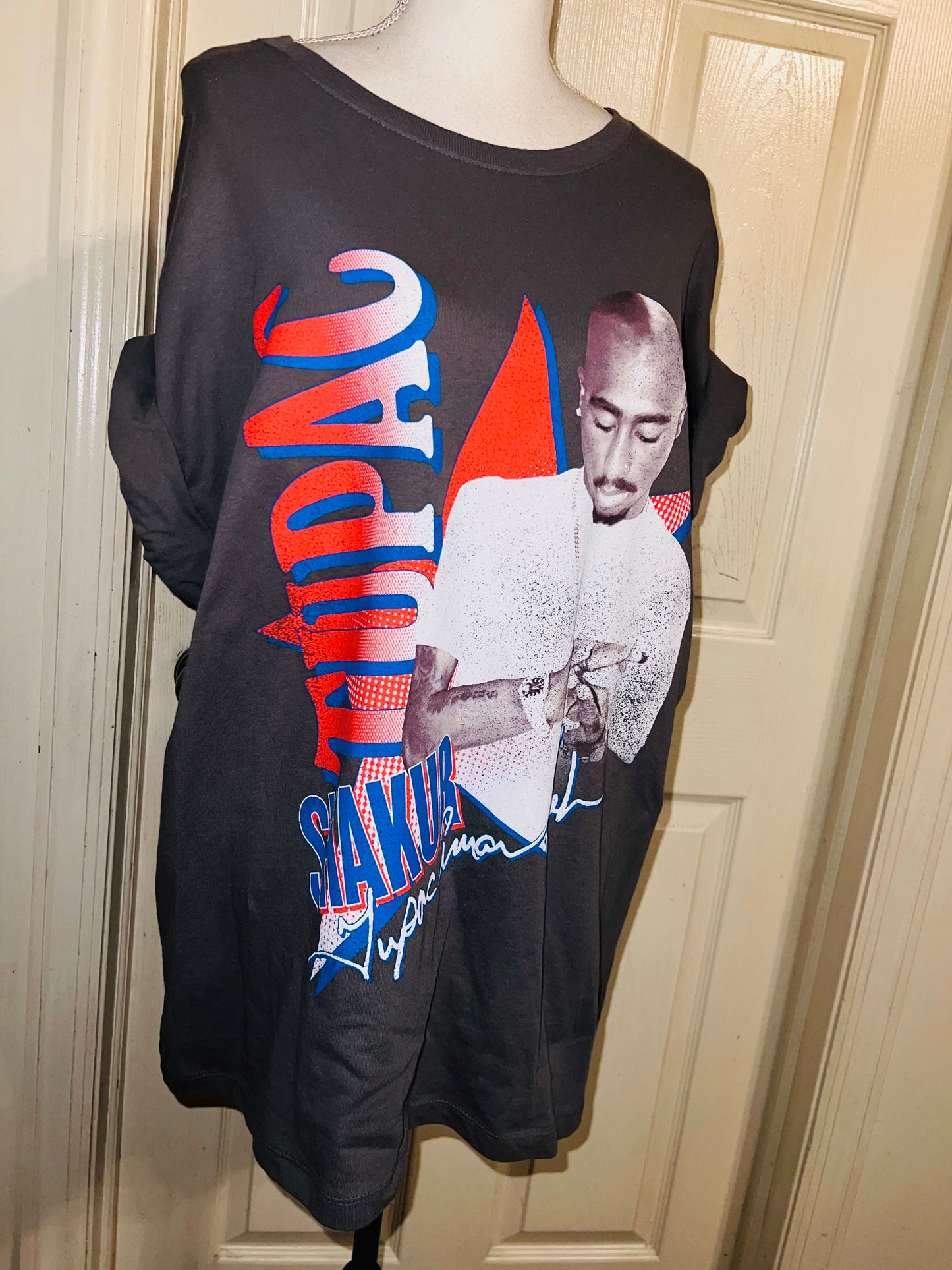 Tupac Distressed Tee