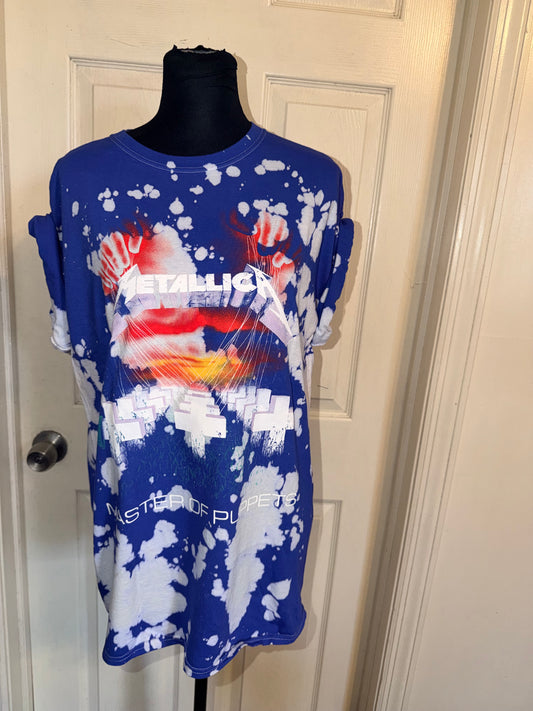 Metallica Oversized Distressed Tee