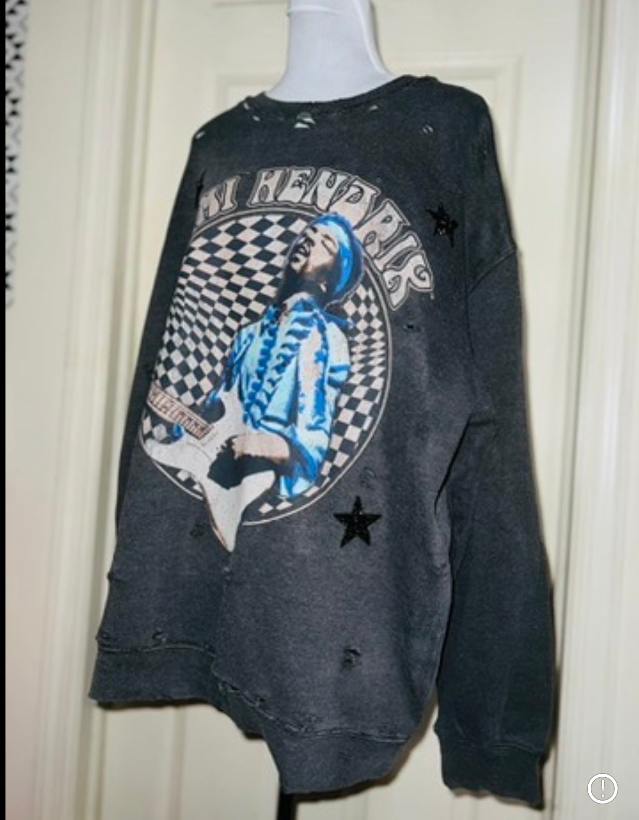 Jimi Hendrix Oversized Sweatshirt