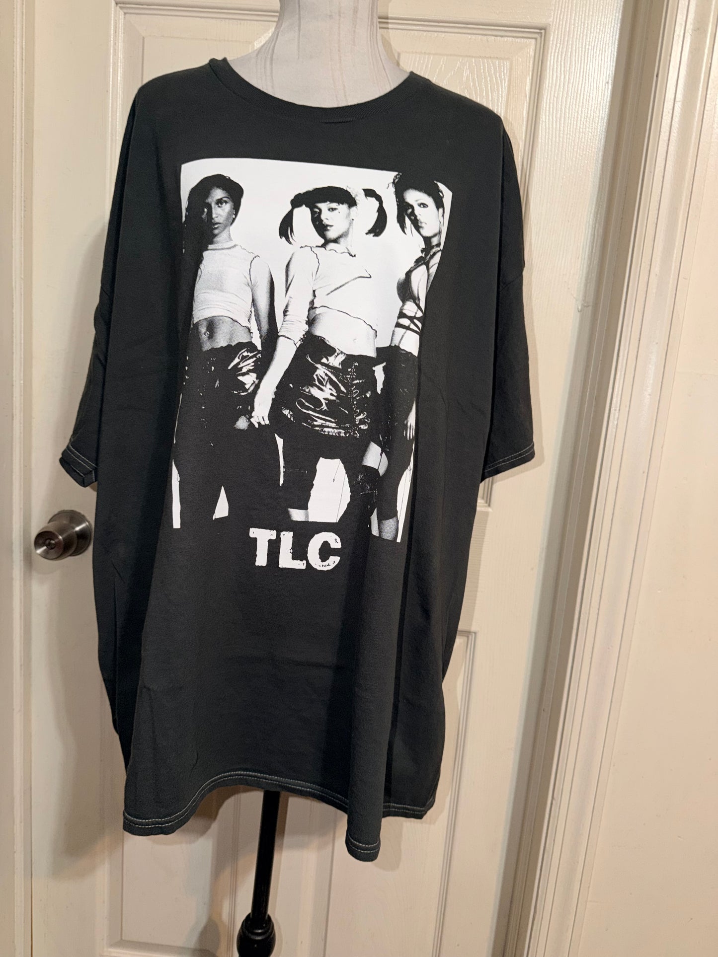 TLC Oversized Distressed Tee