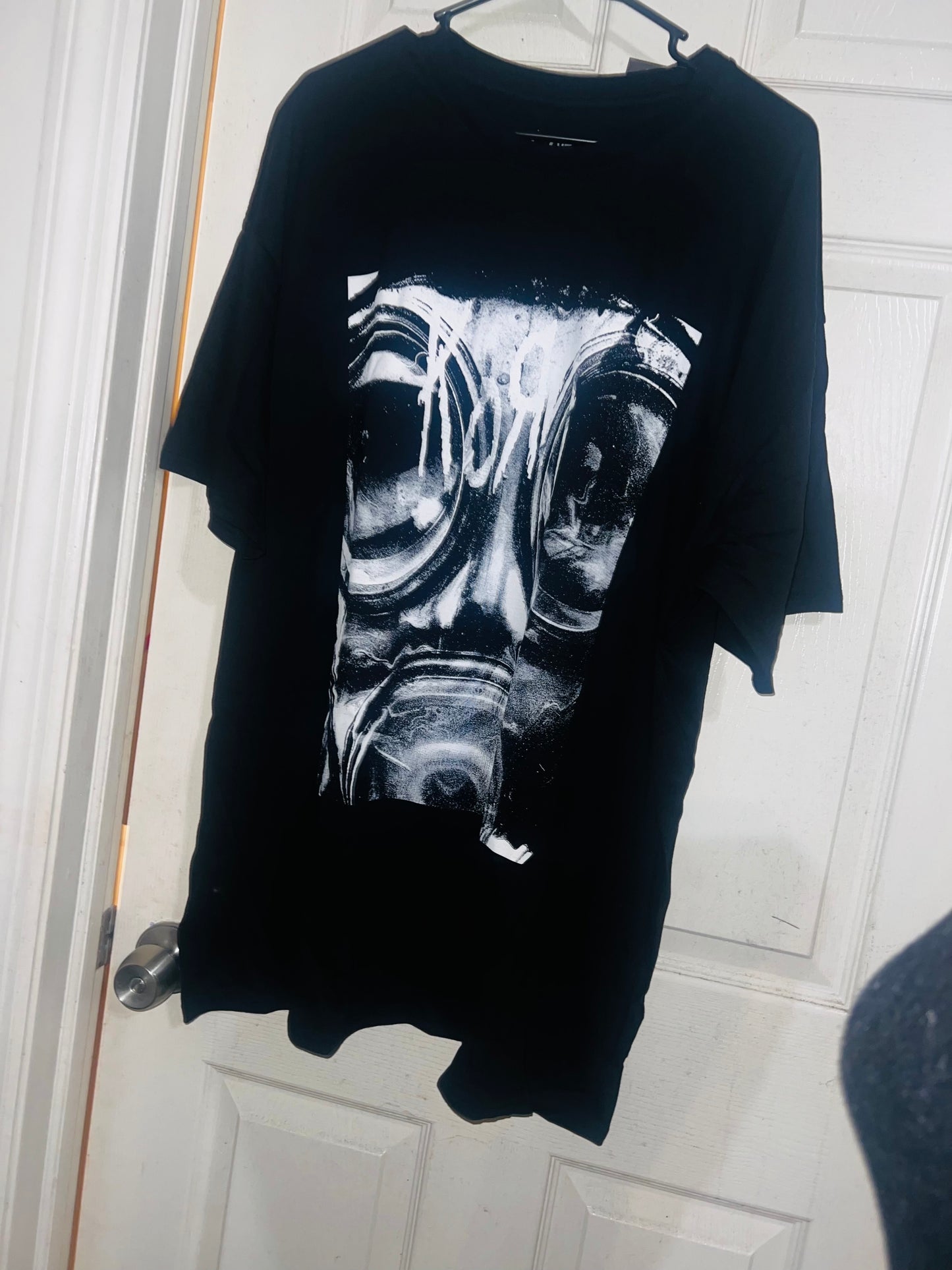 Korn Oversized Distressed Tee