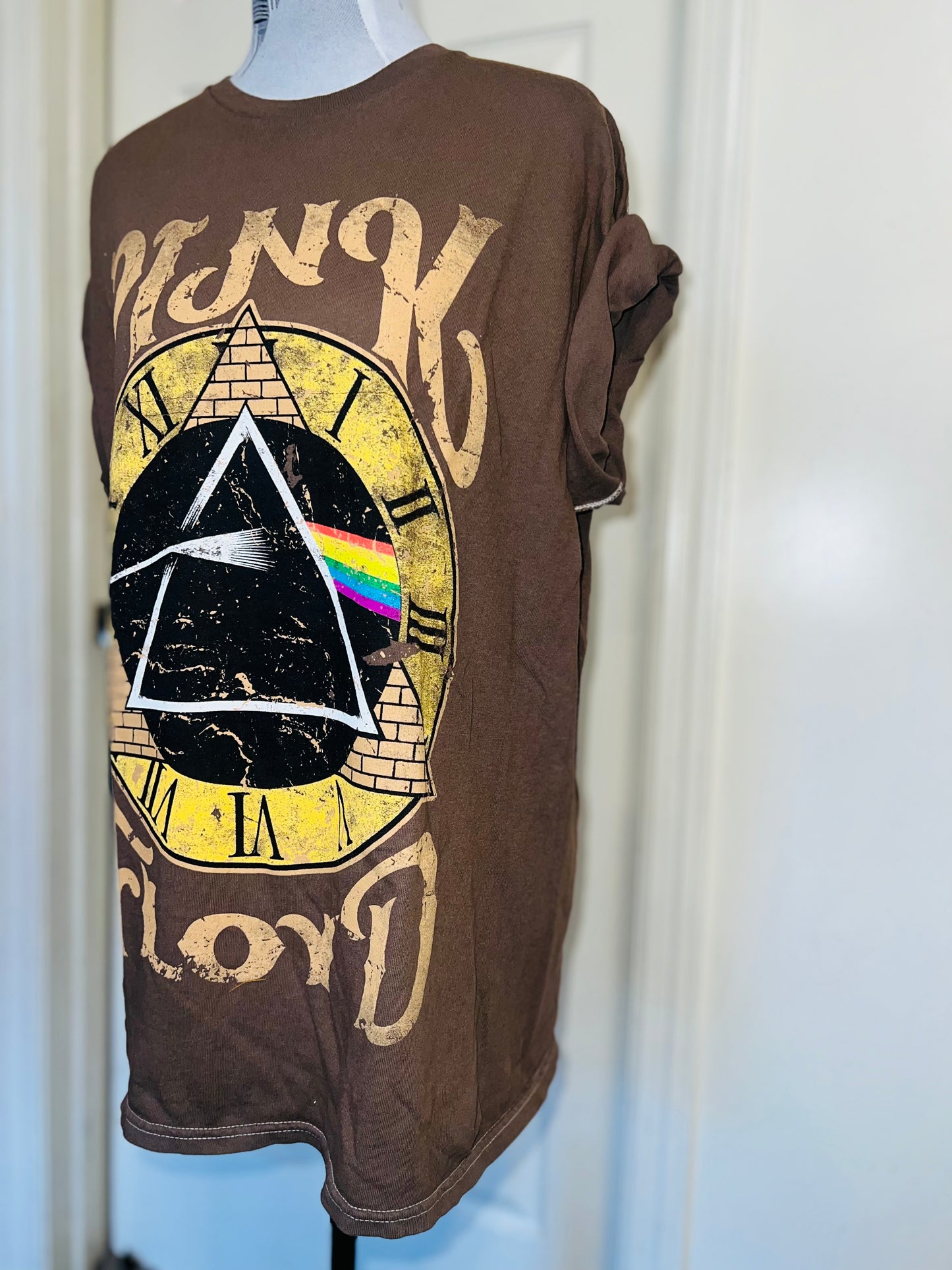 Pink Floyd Oversized Distressed Tee