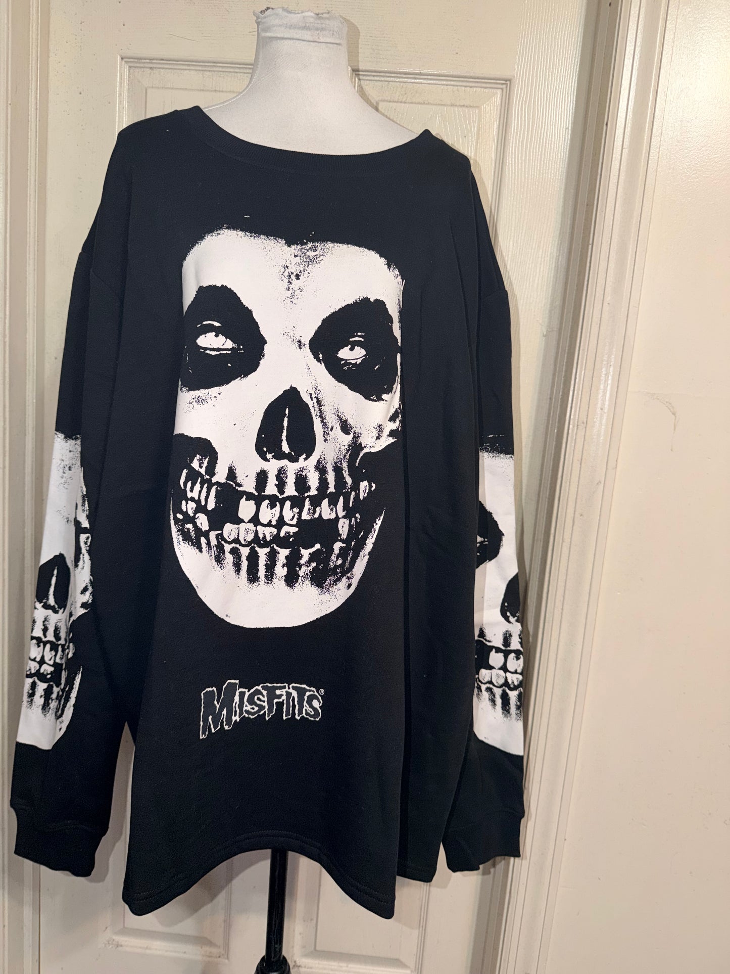 The Misfits Oversized Distressed Sweatshirt