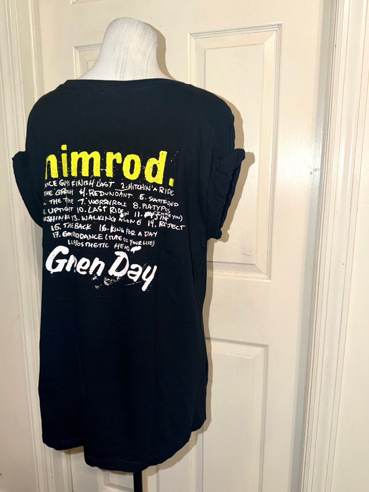 Green Day Double Sided Tee