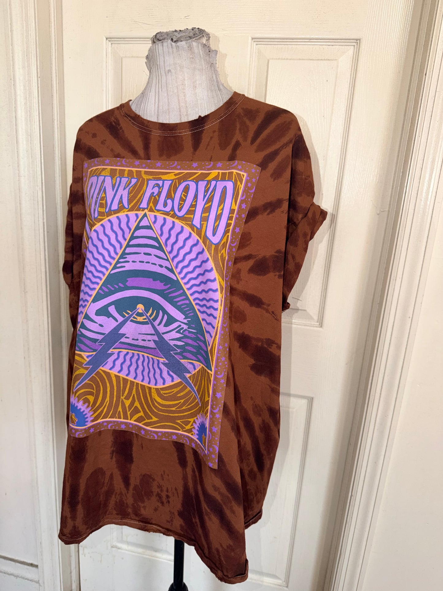 Pink Floyd Oversized Distressed Tee