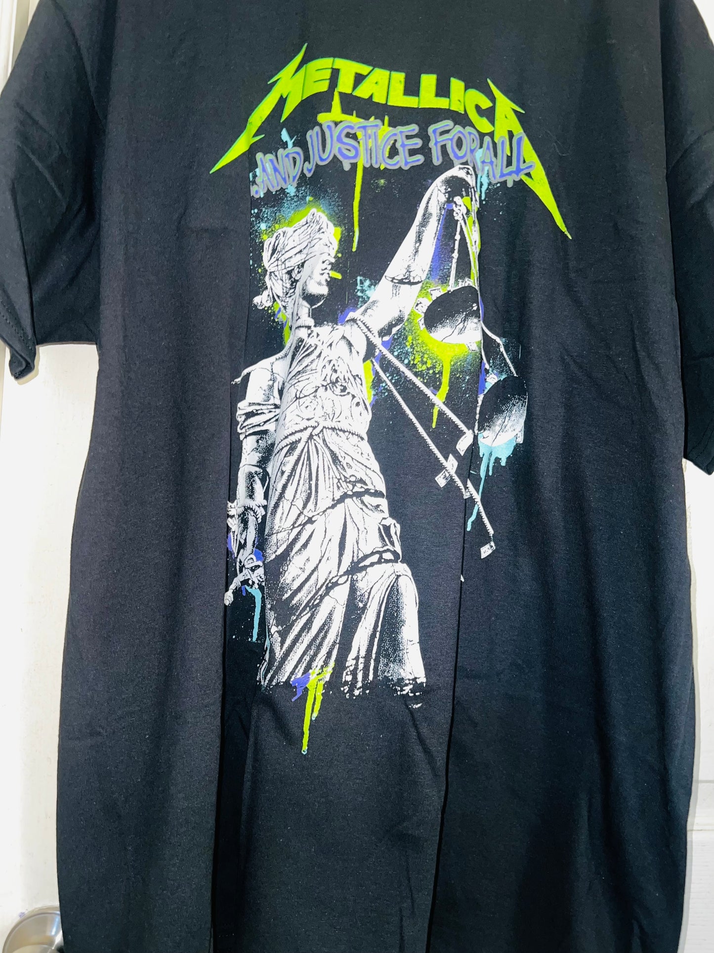 Metallica Justice Oversized Tee