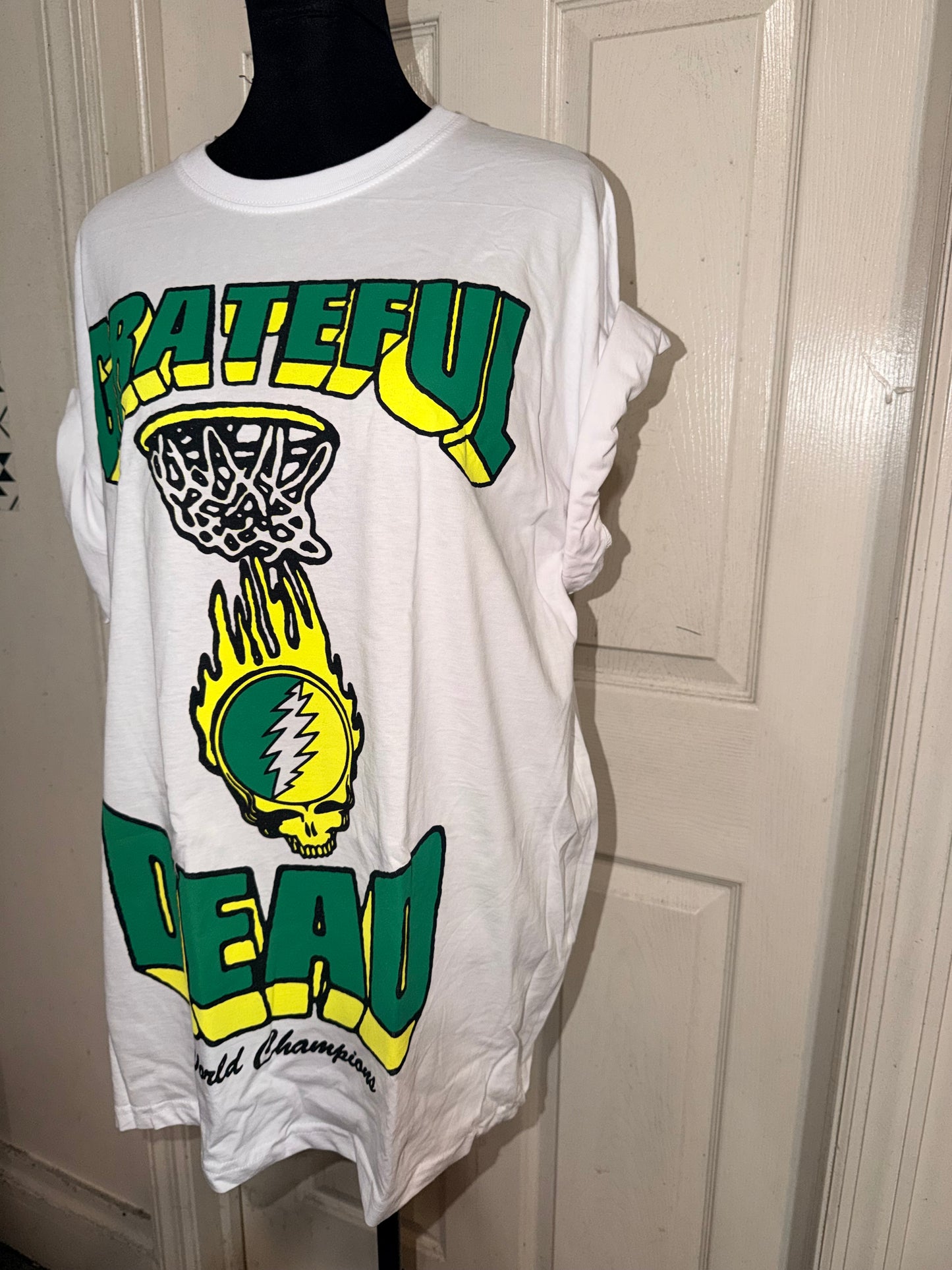 Grateful Dead Oversized Distressed Tee