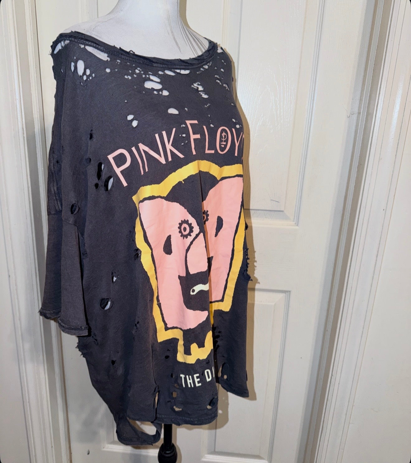 Pink Floyd Oversized Distressed Tee (as is)