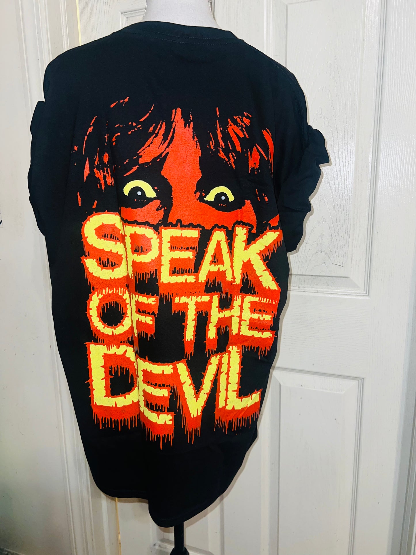 Ozzy Osbourne Double Sided Oversized Distressed Tee