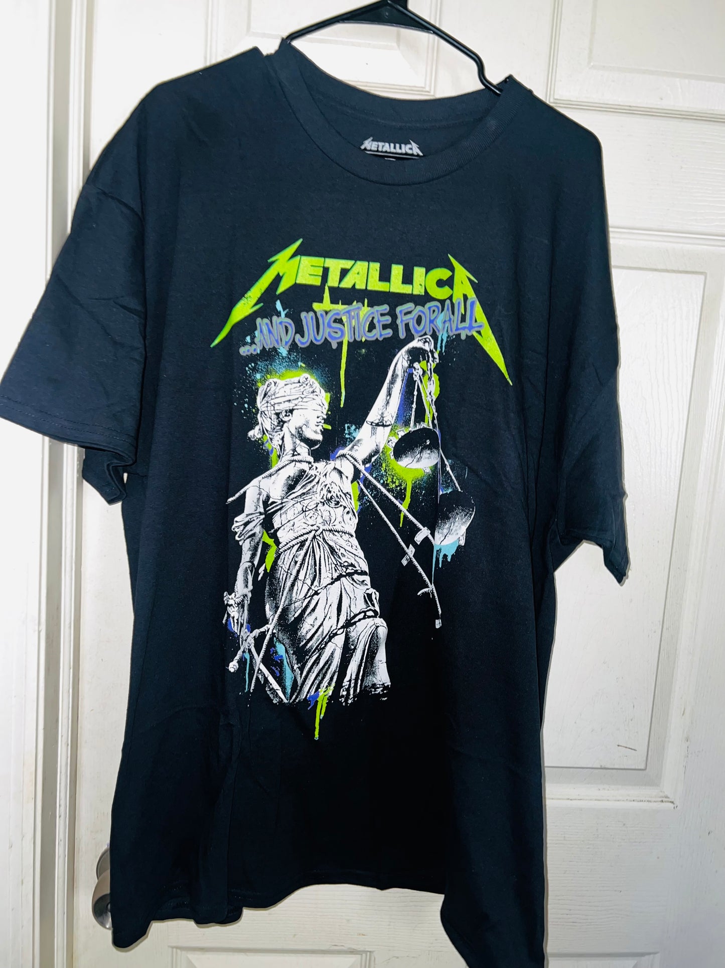 Metallica Justice Oversized Tee