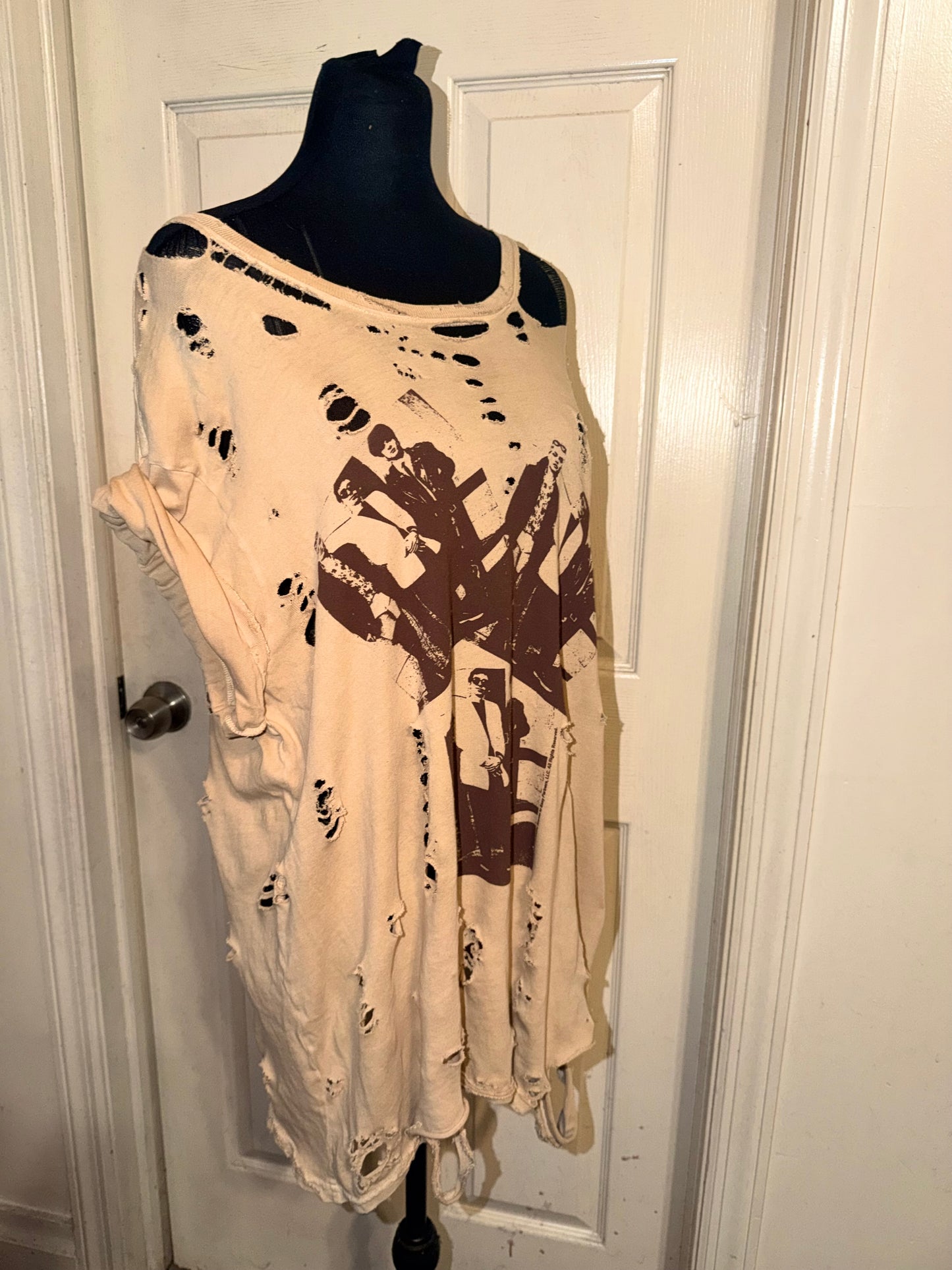Blondie Double Sided Oversized Distressed Tee (as is)