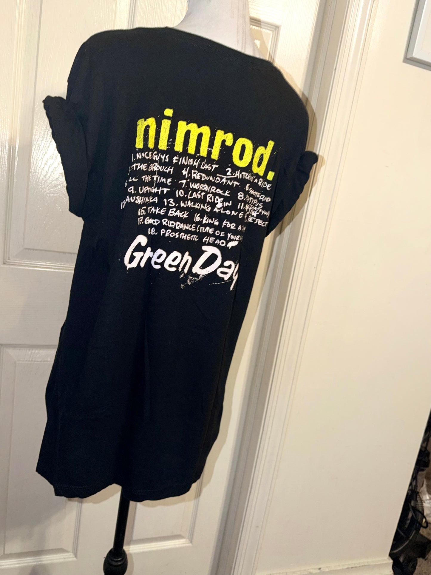 Green Day Double Sided Tee