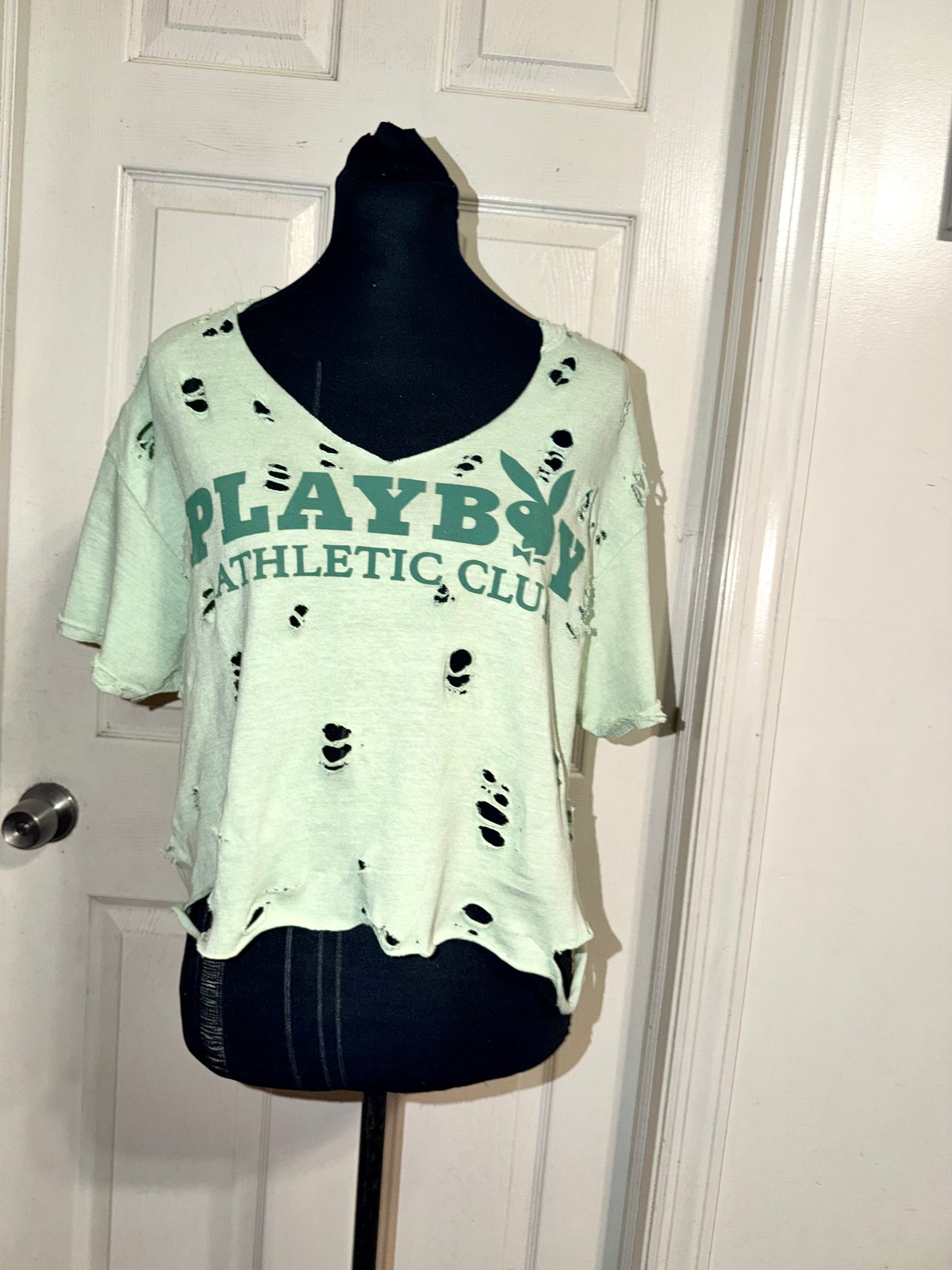 Playboy Oversized Cropped Tee