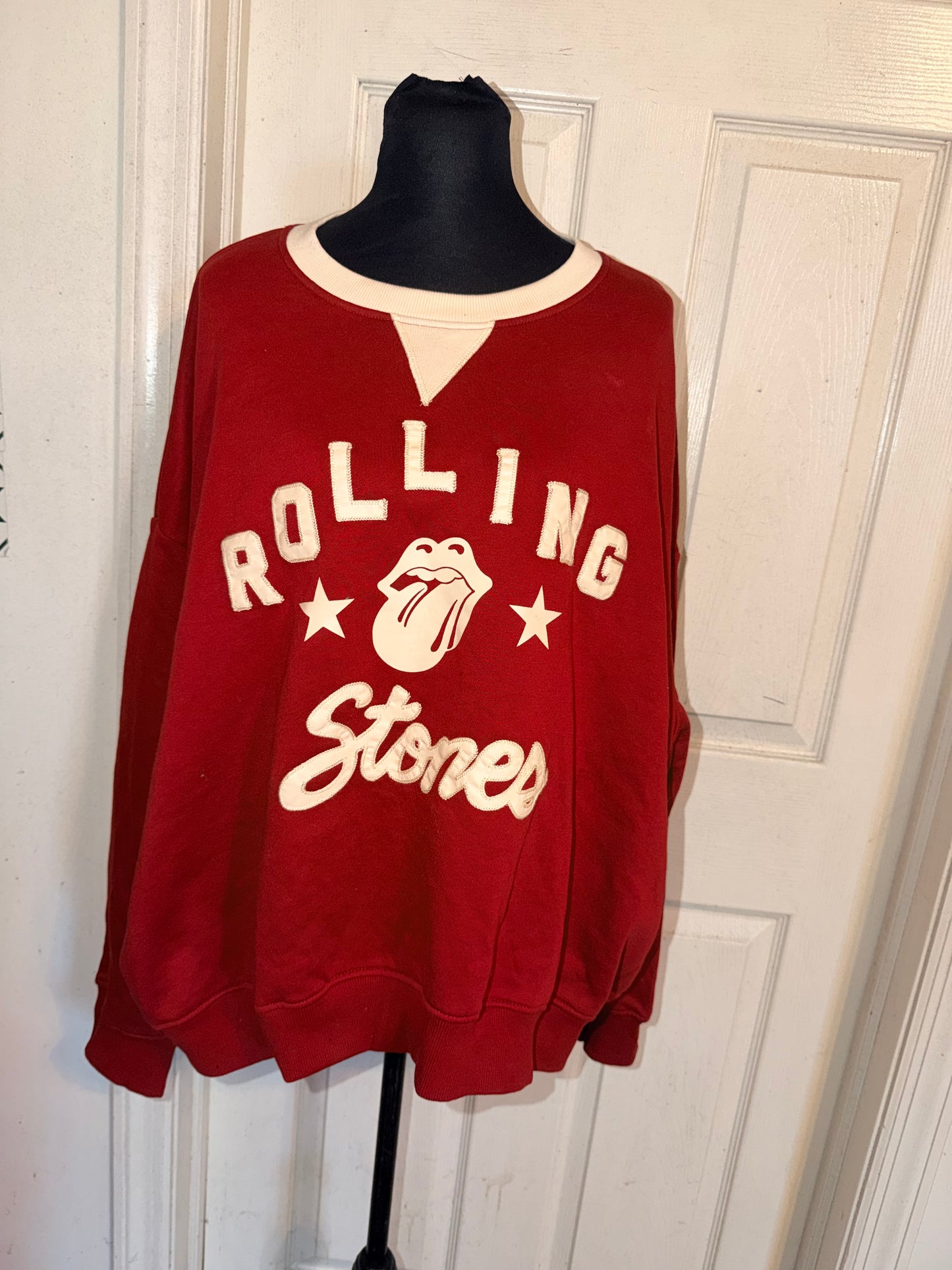The Rolling Stones Oversized Distressed Tee