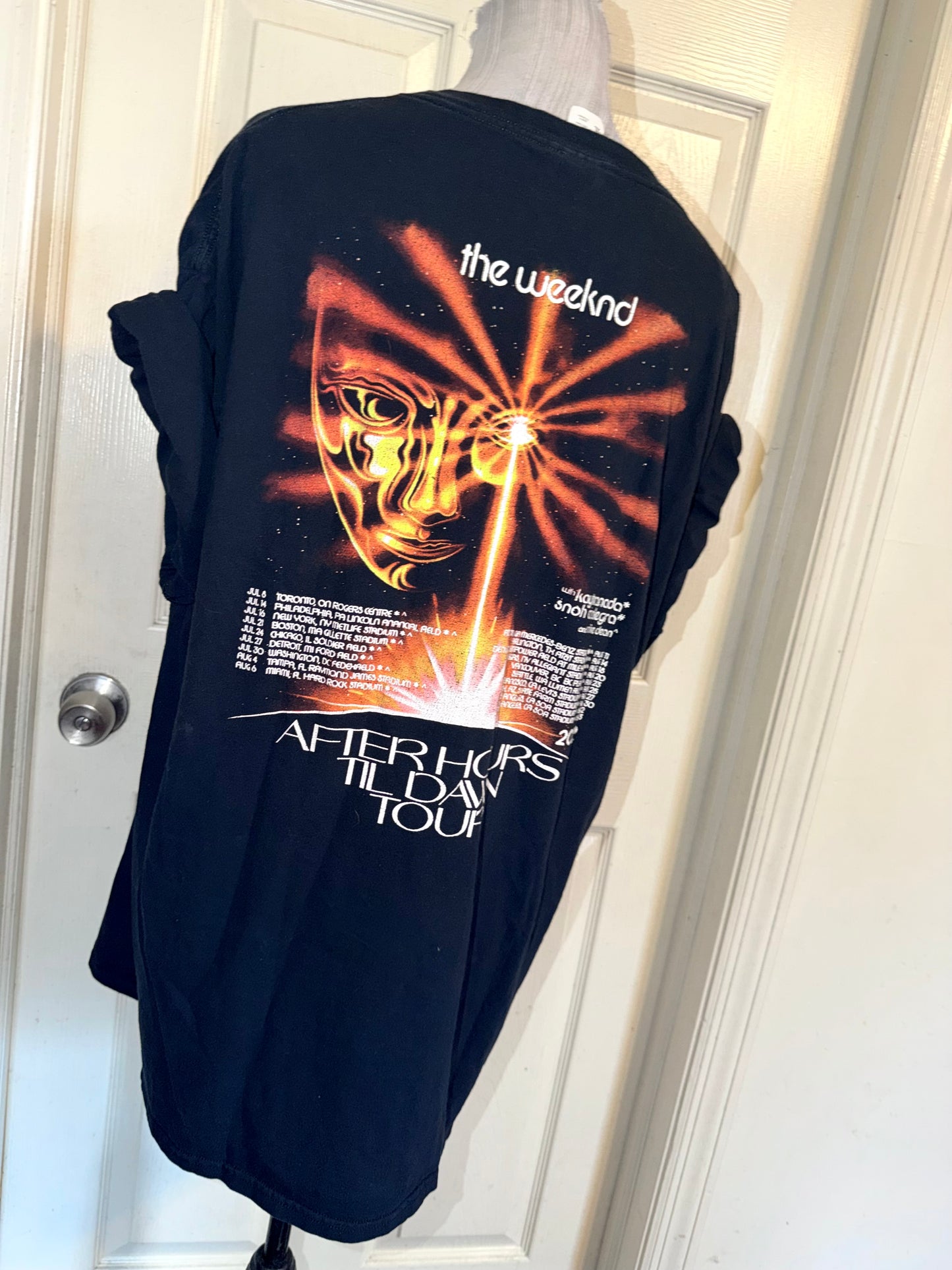 The Weeknd Double Sided Oversized Tee