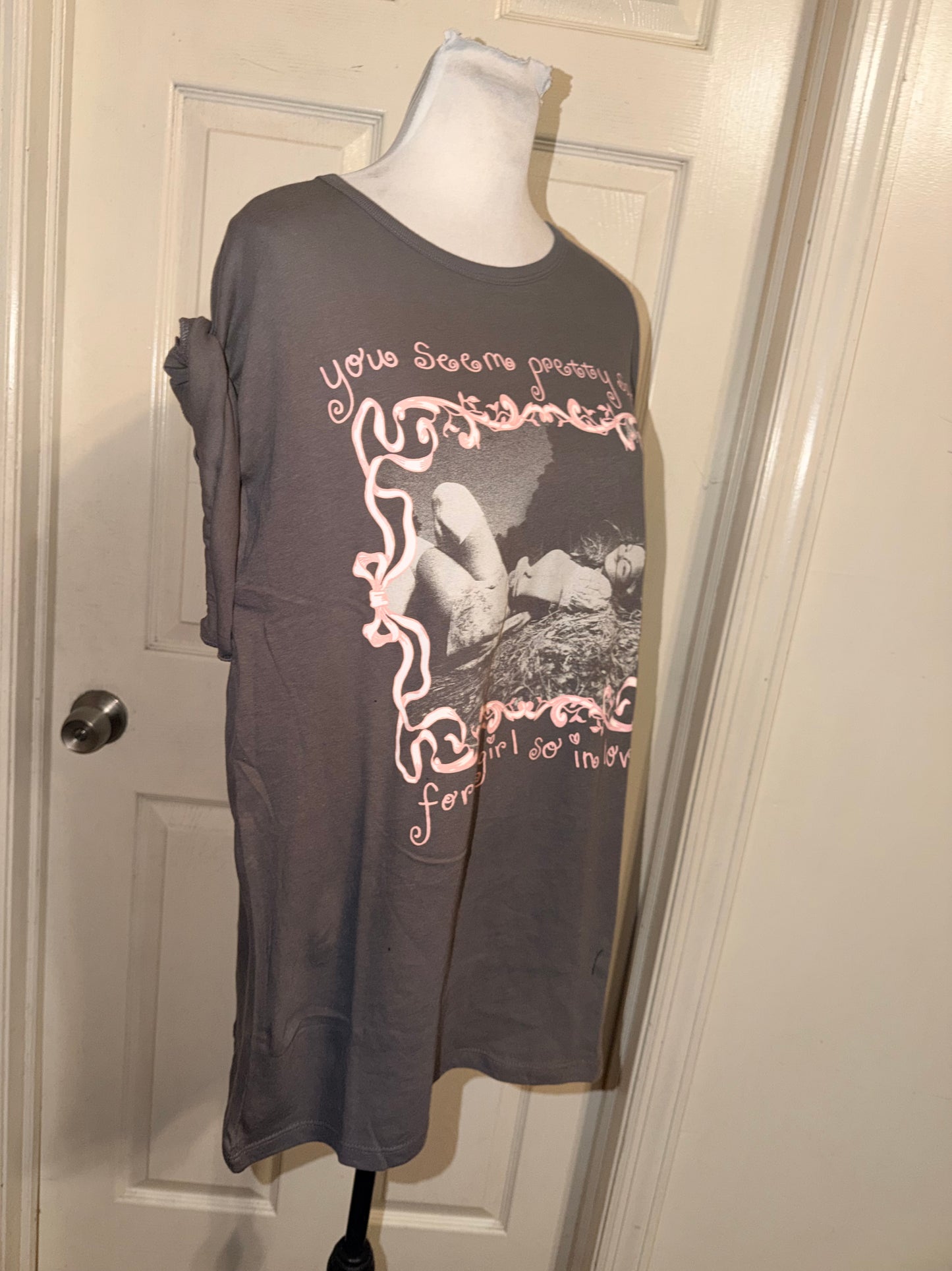 Olivia Rodrigo Oversized Distressed Tee