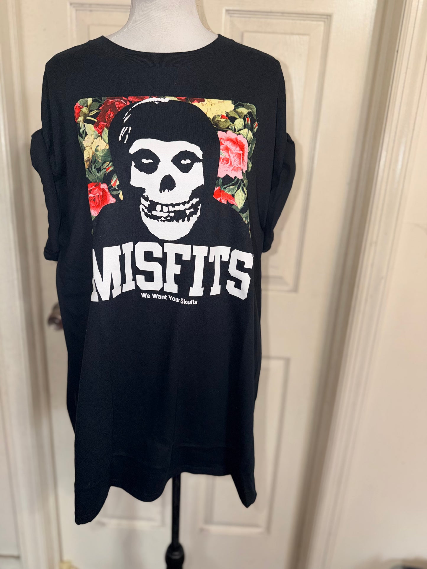 The Misfits Oversized Distressed Tee