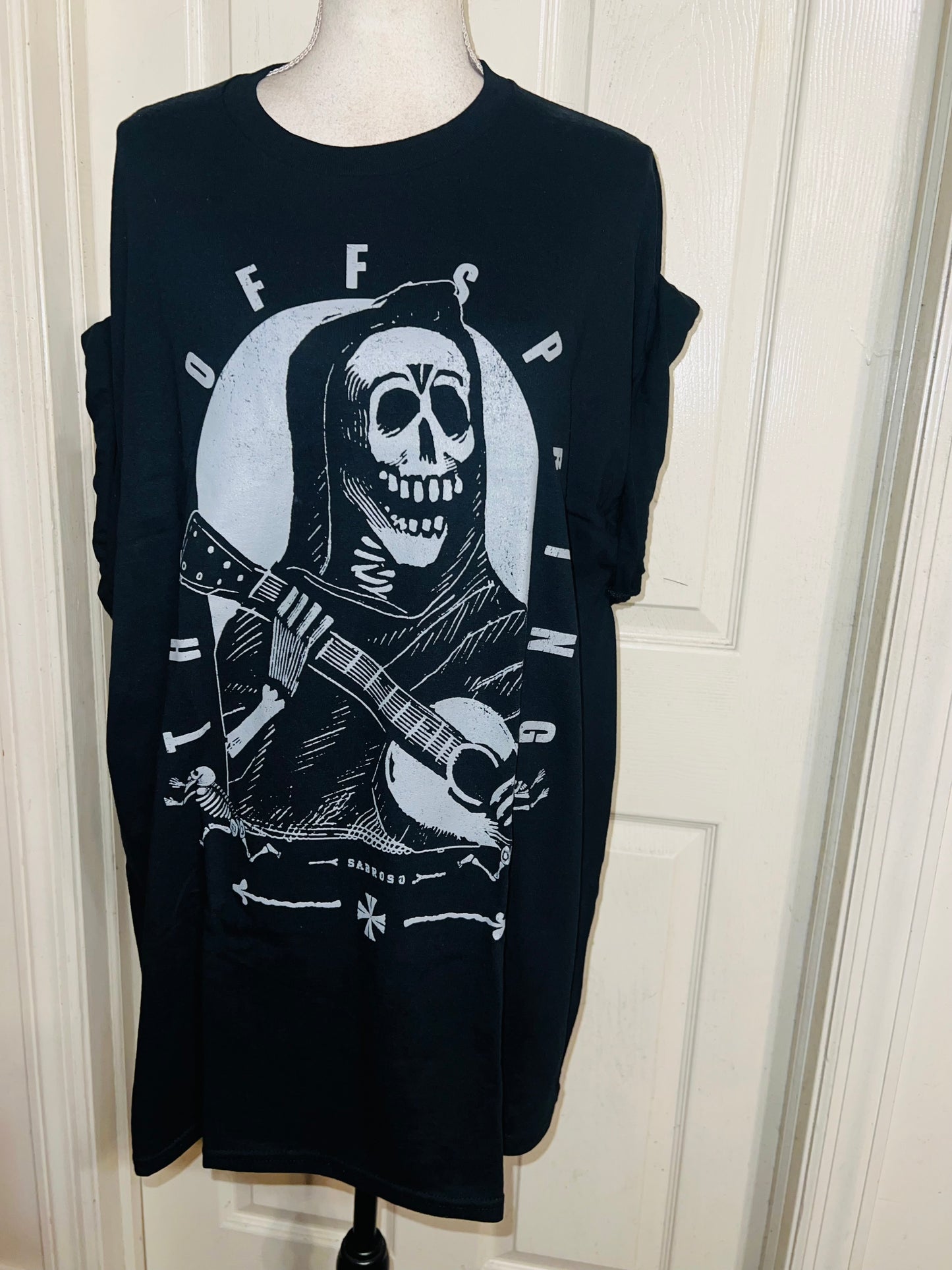 The Offspring Oversized Distressed Tee