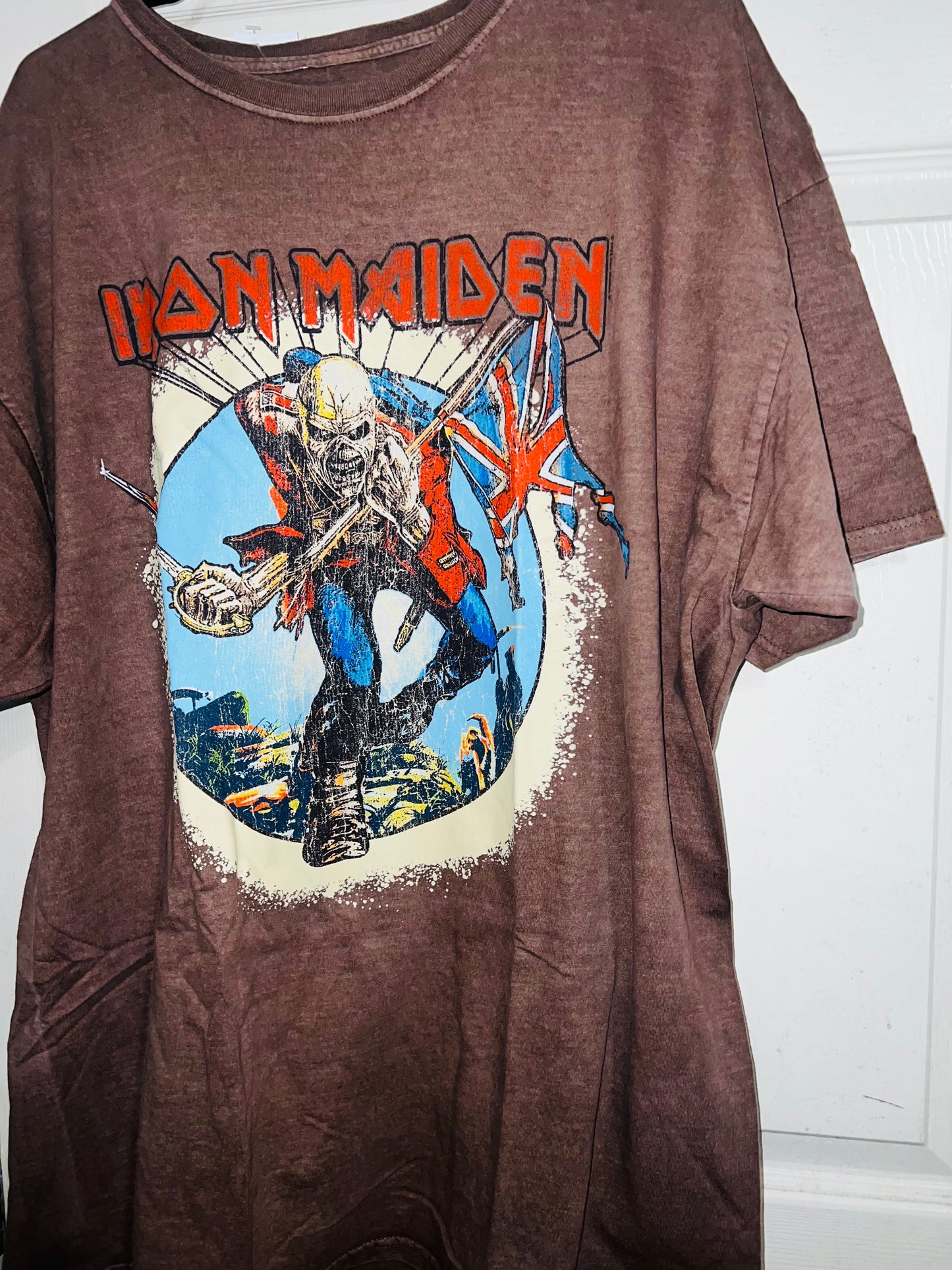 Iron Maiden Oversized Distressed Tee