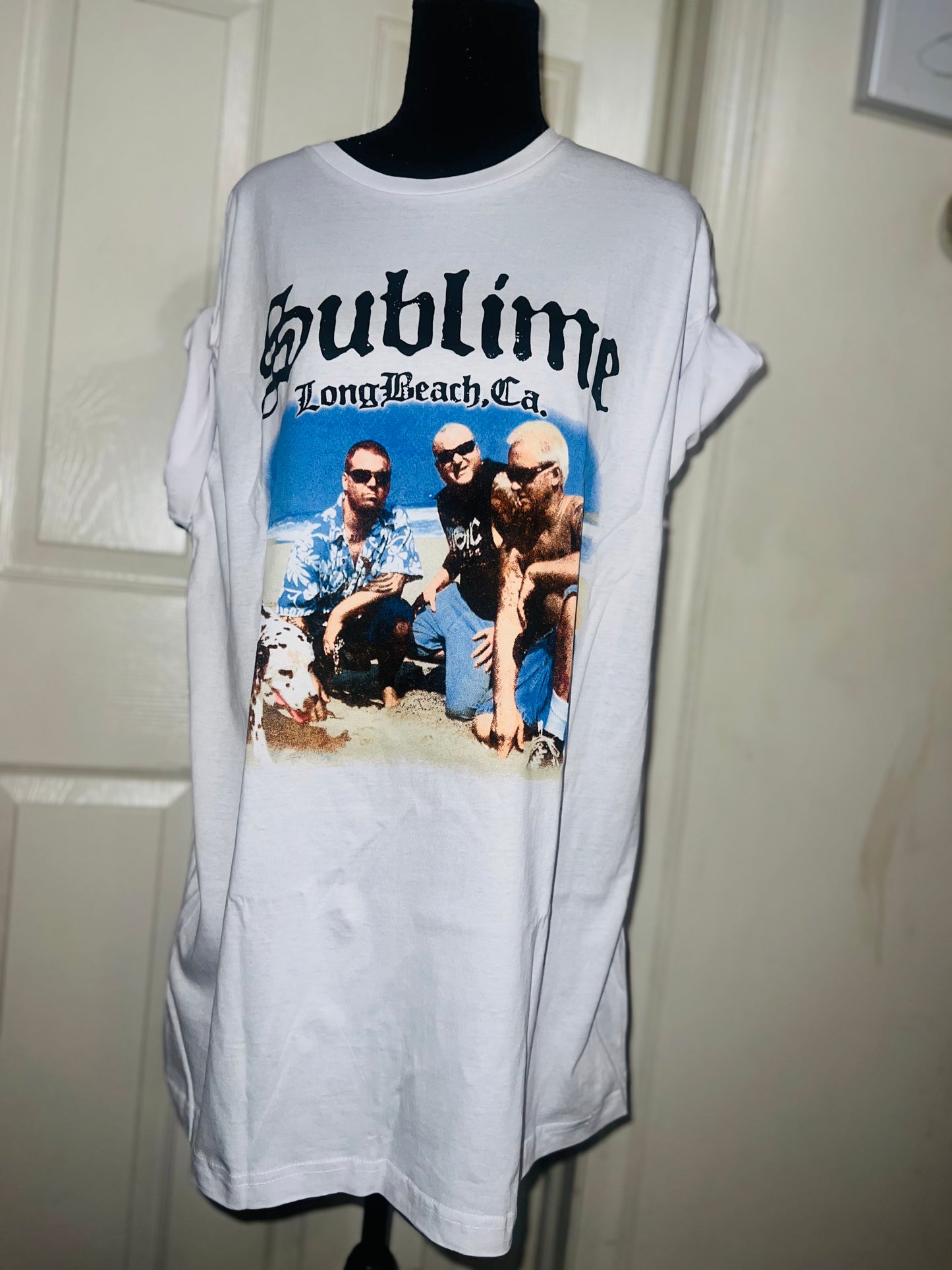 Sublime Oversized Distressed Tee