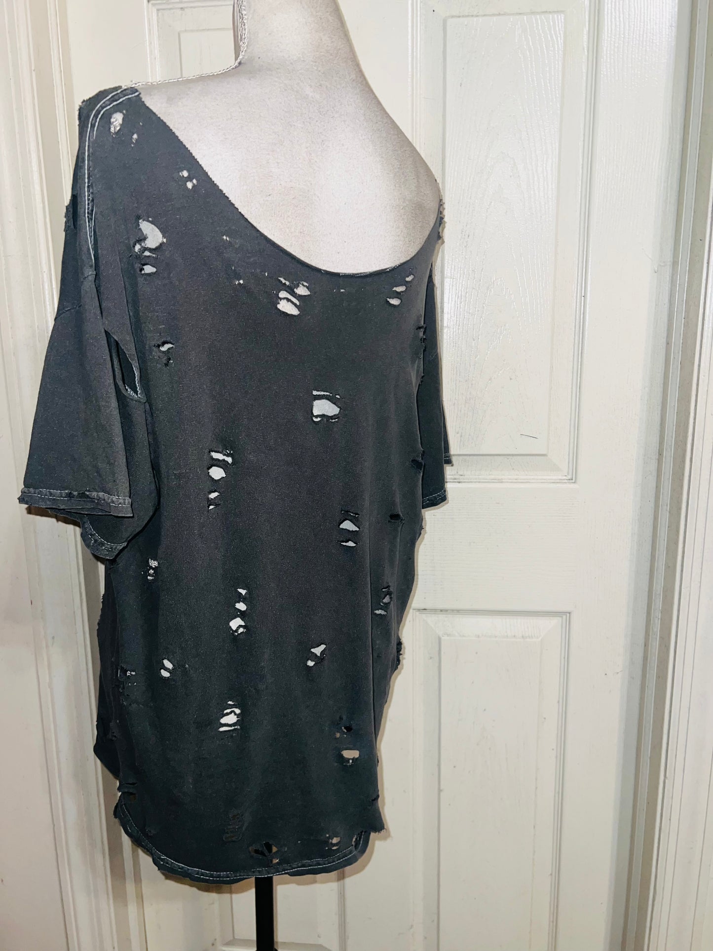 Metallica Oversized Distressed Tee (As Is)