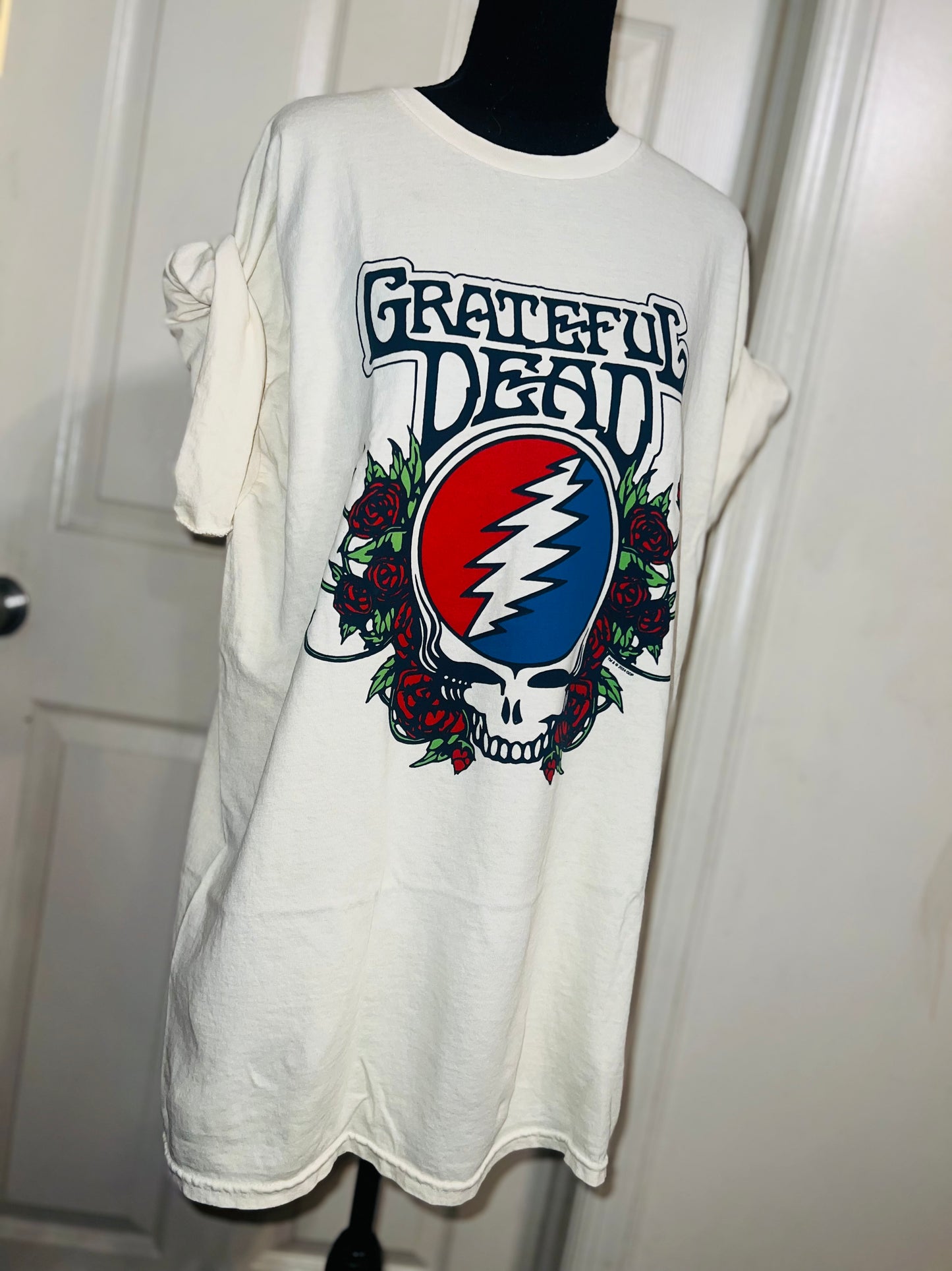 Grateful Dead Oversized Distressed Tee