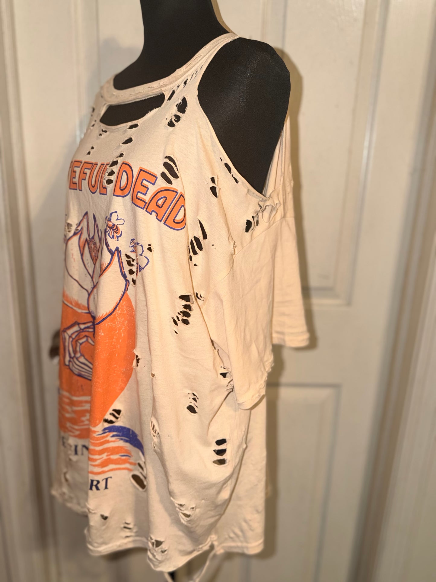 Grateful Dead Oversized Distressed Tee (as is)